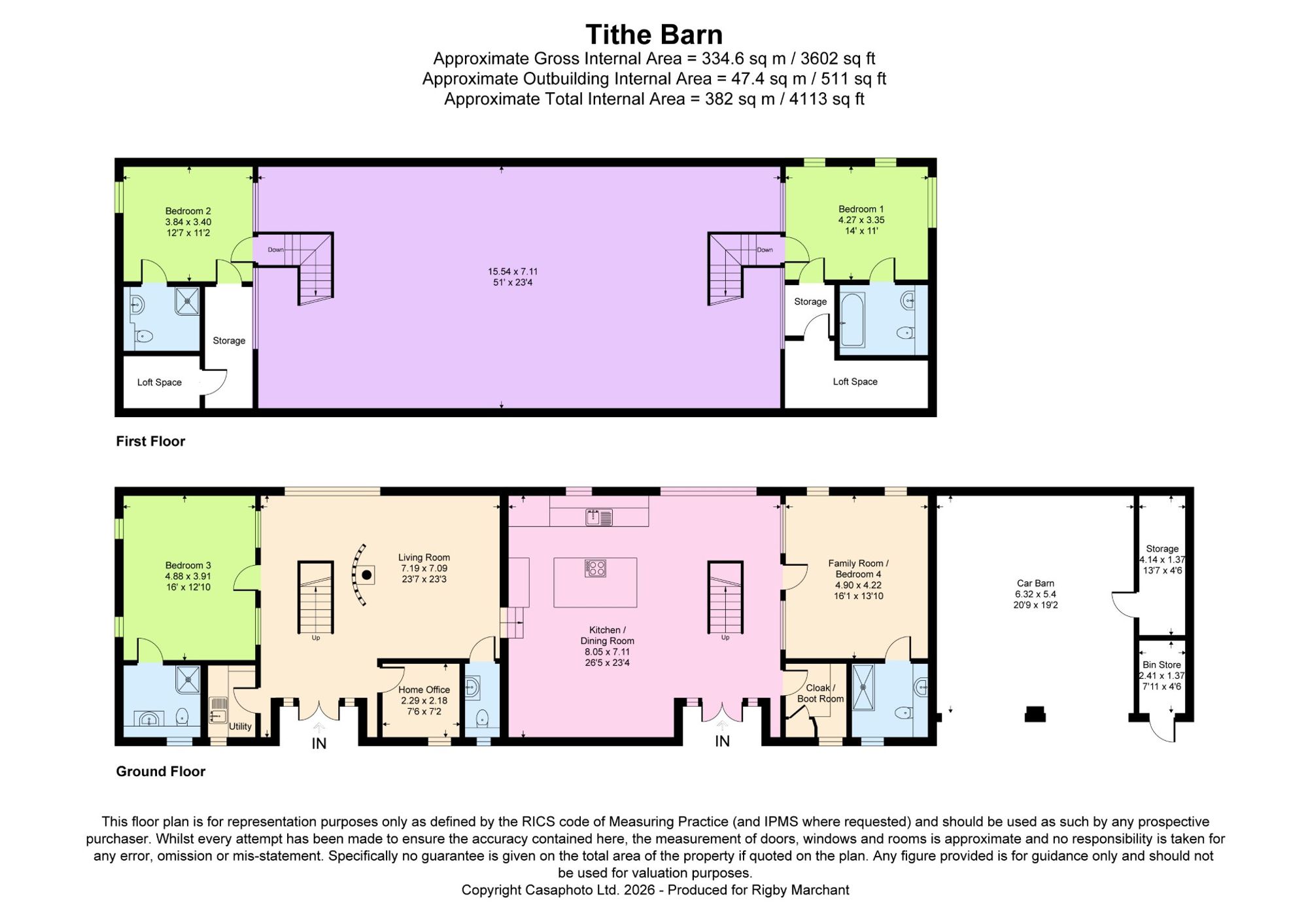 Tithe Barn East Sutton Hill, Maidstone floorplan