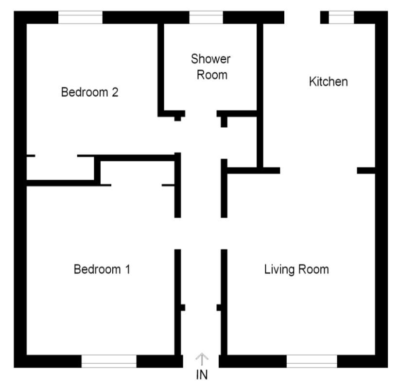 8, Dalginross Gardens, Comrie, Crieff floorplan