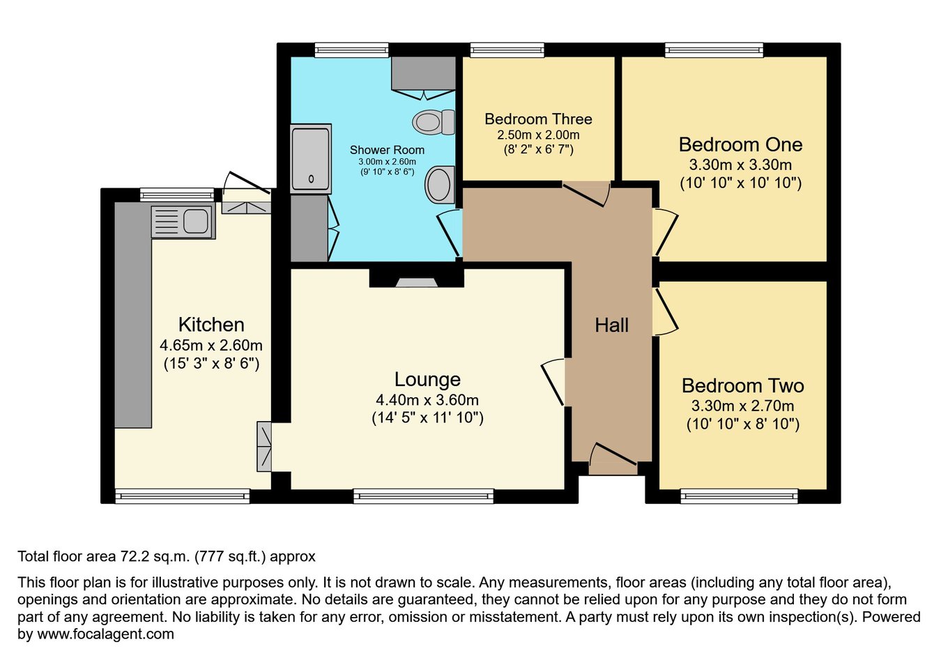 43, Woodland Avenue, Penryn floorplan