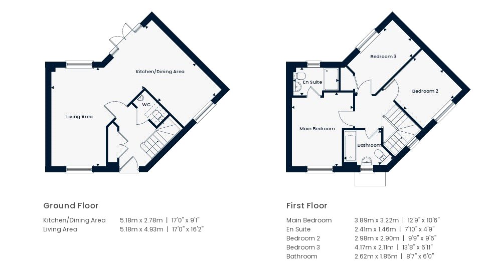 Montgomery Place - Plot 124^ New, 58a, Blandford Way, Shropshire floorplan