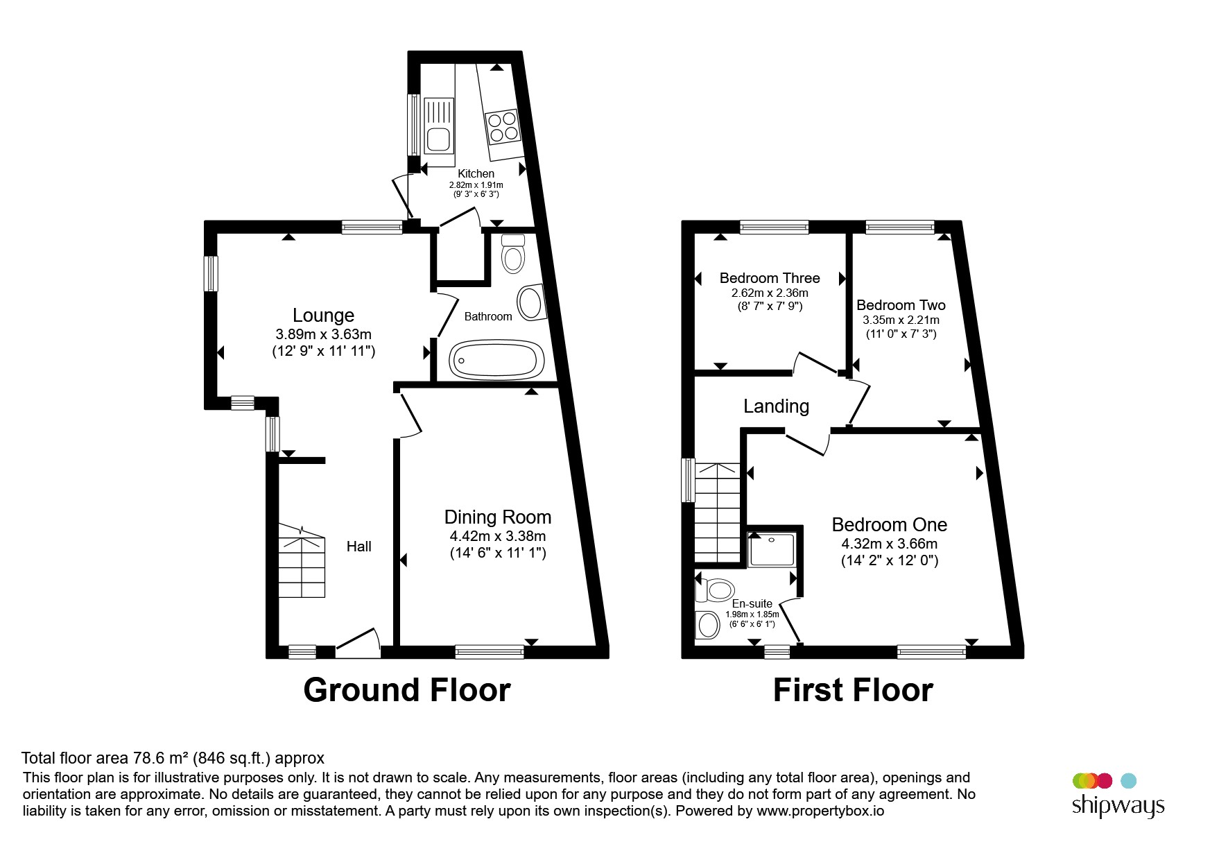 75, Cophall Street, Tipton floorplan