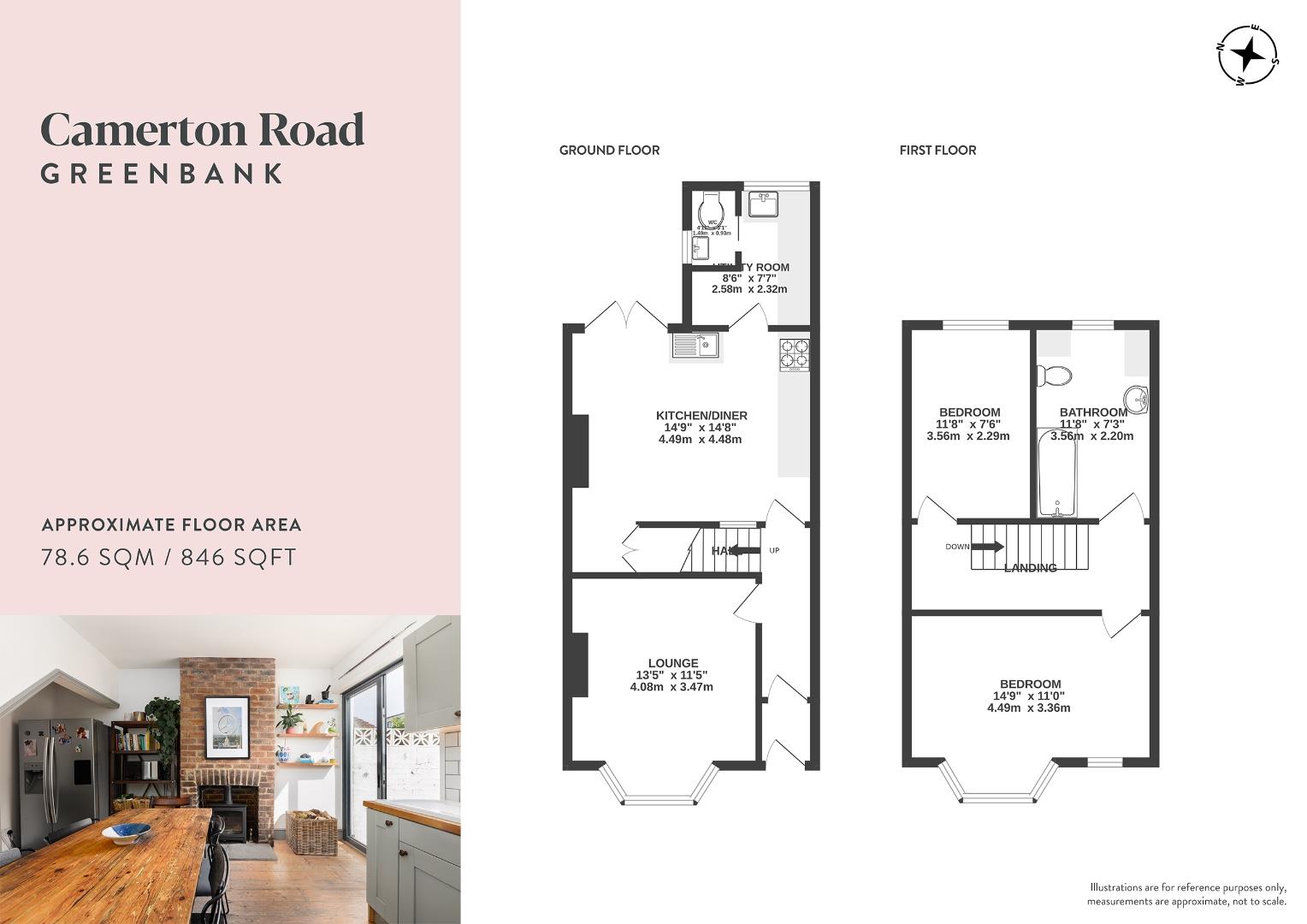 13, Camerton Road, Bristol floorplan