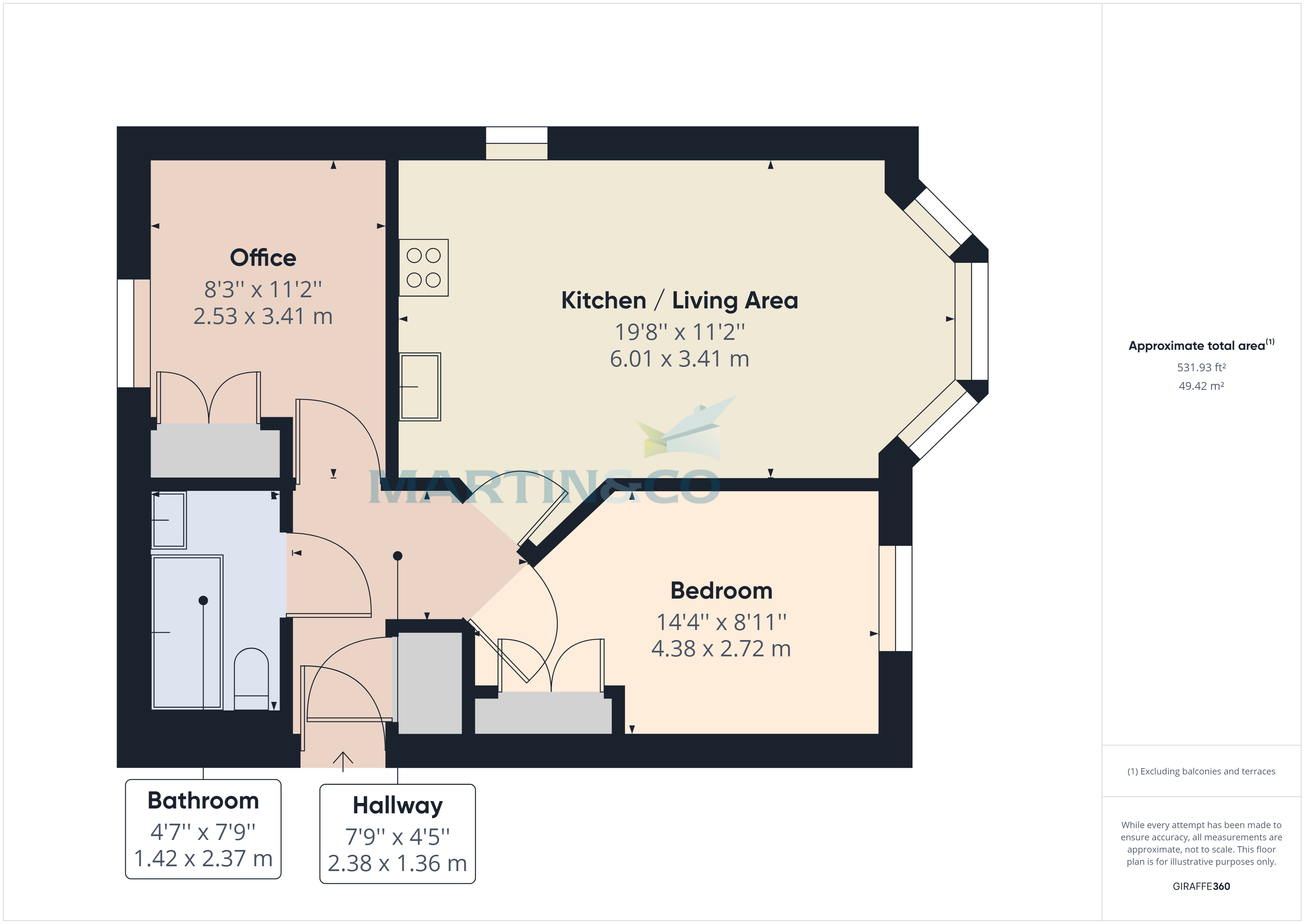 Ashmead Heights, Haywards Heath, West Sussex floorplan