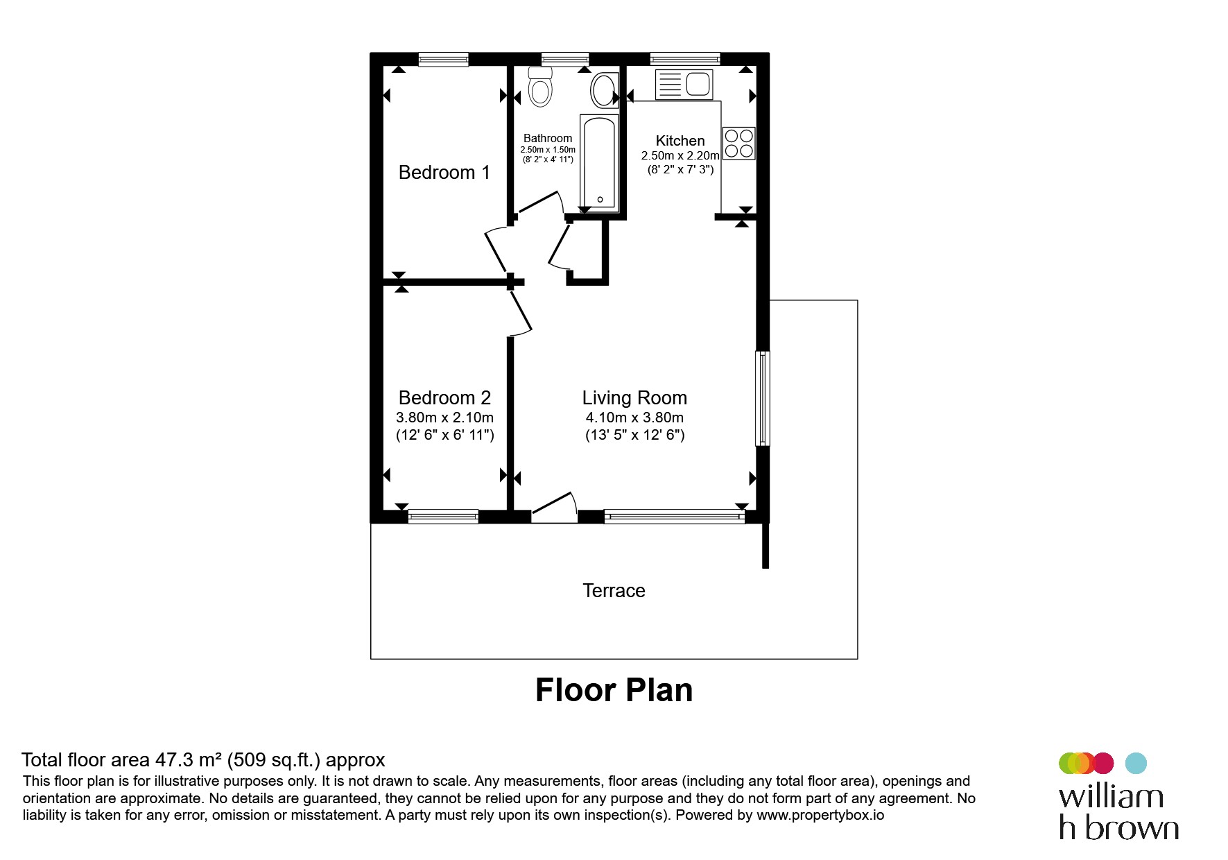 Cottage 40, Rainbows End Chalet Park, Mill Lane, Norwich floorplan