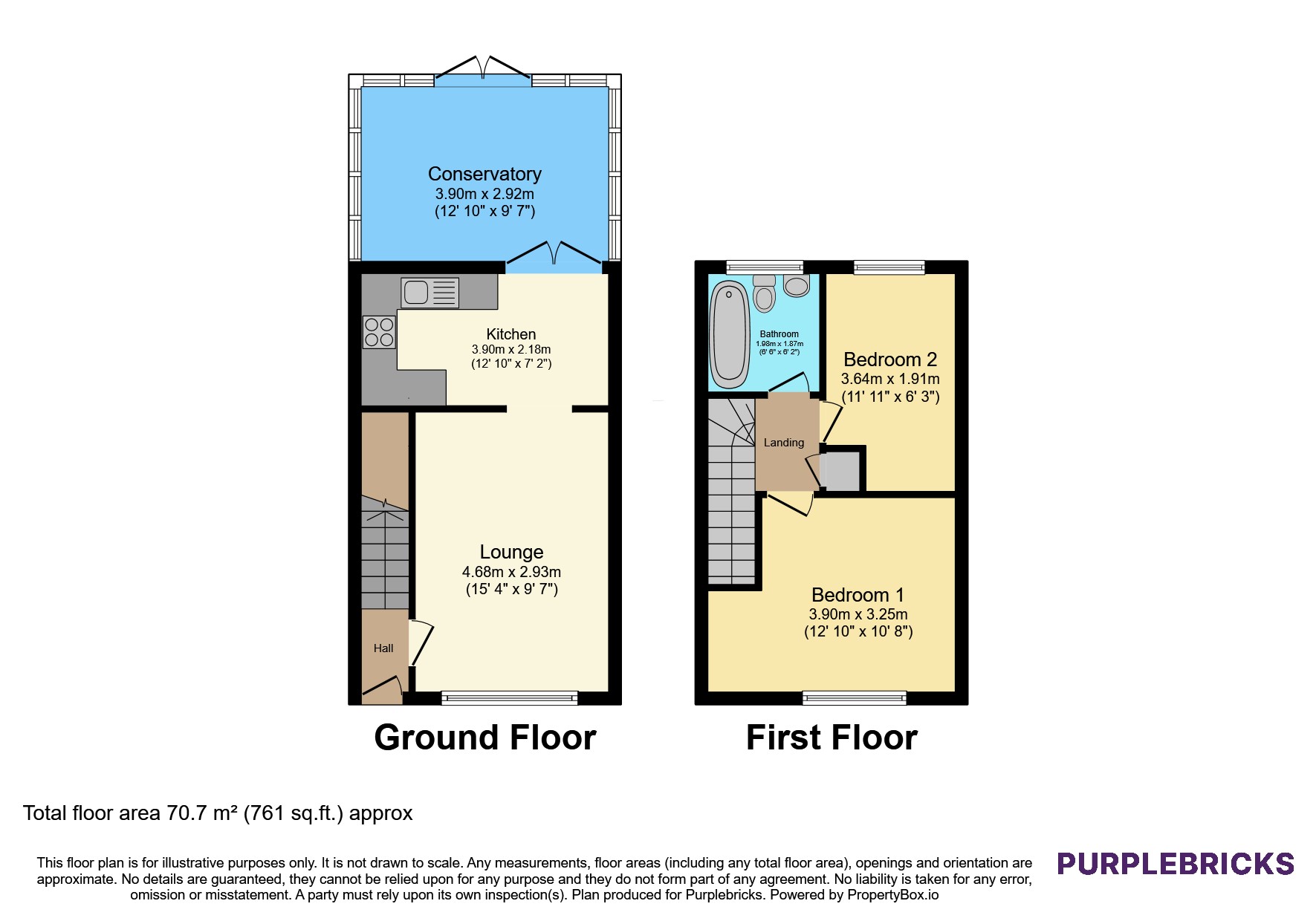 Tyebeams, Birmingham floorplan