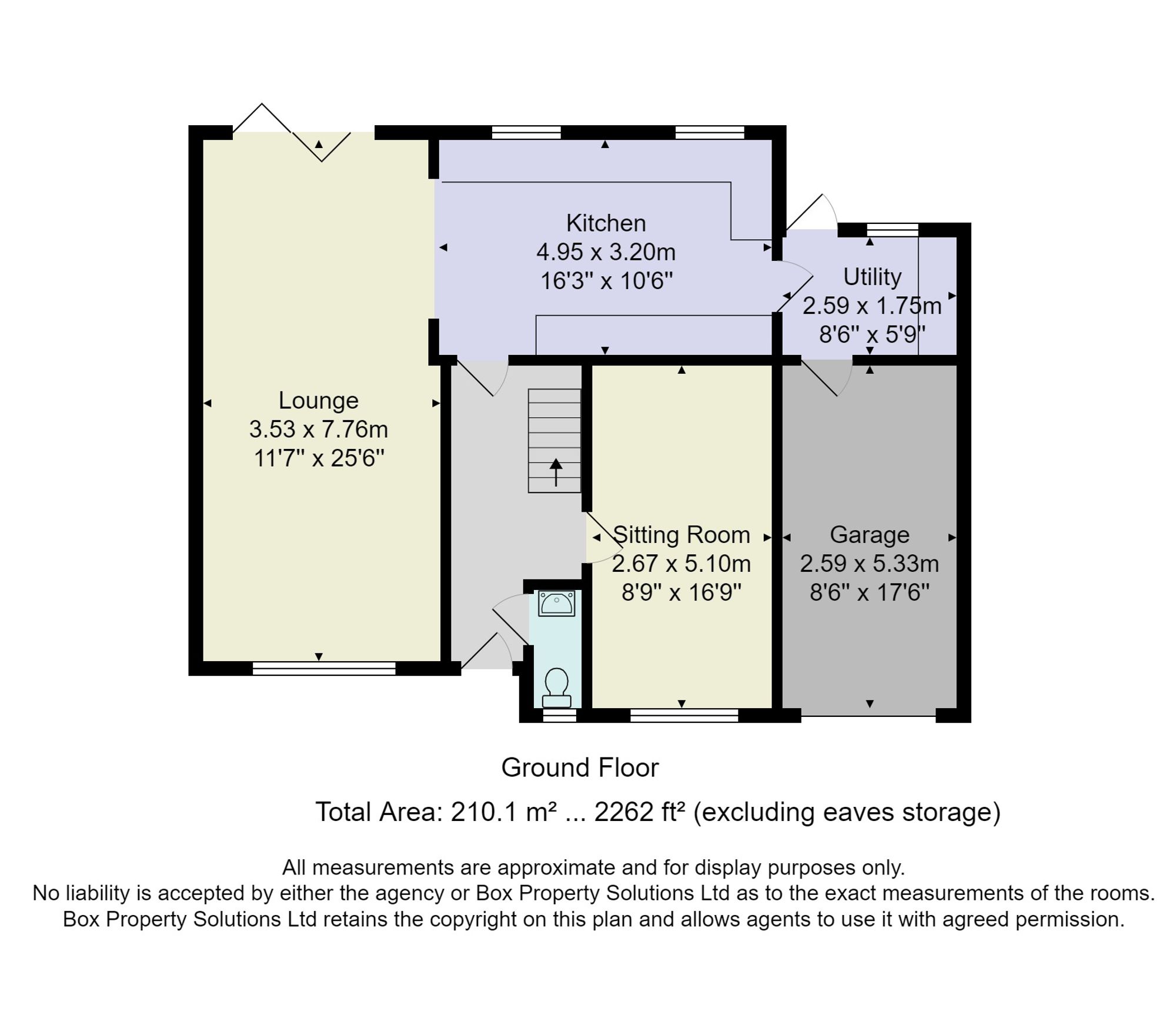 96 Aspin Lane, Knaresborough floorplan