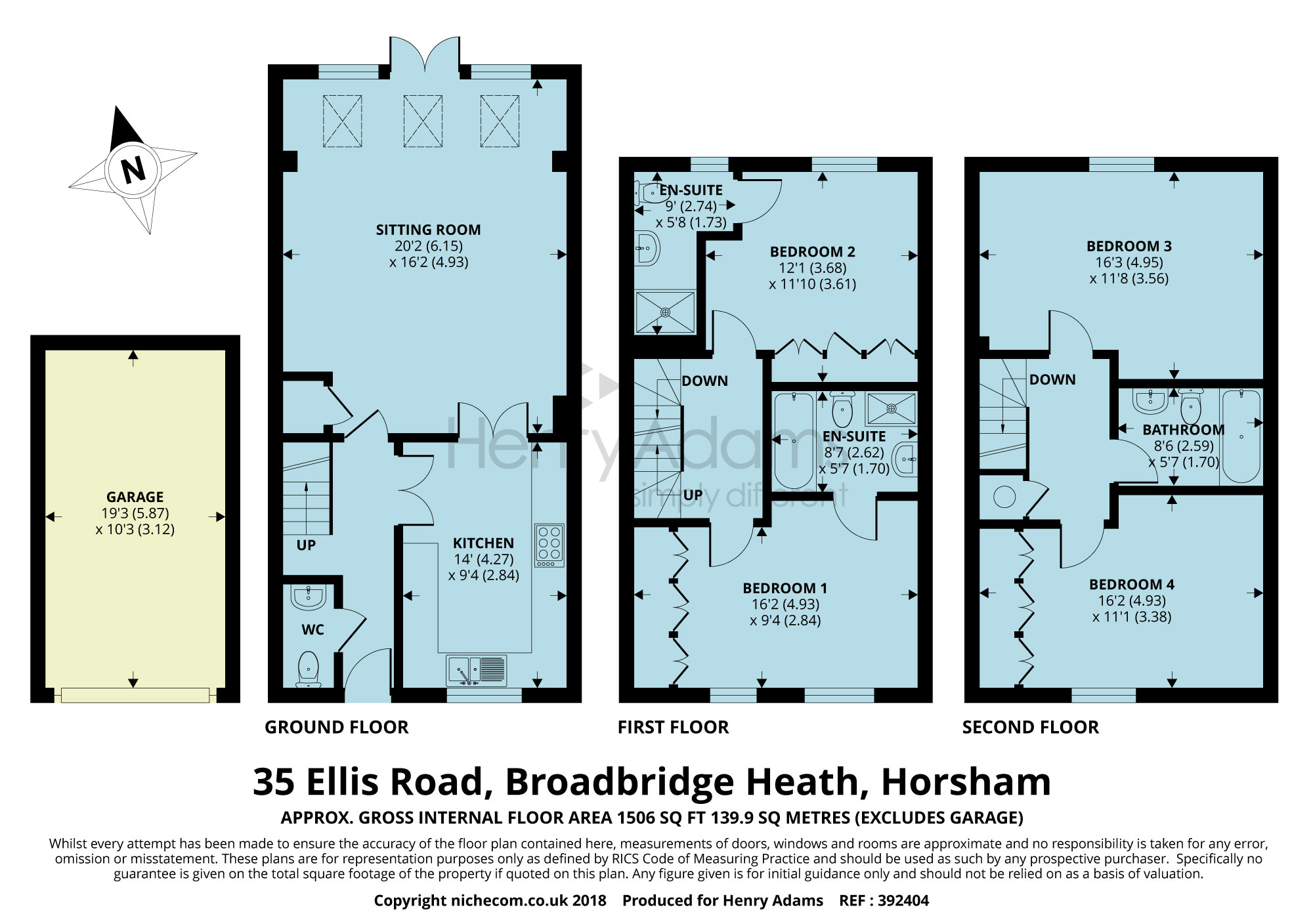 4 Bedrooms End terrace house for sale in Ellis Road, Broadbridge Heath RH12