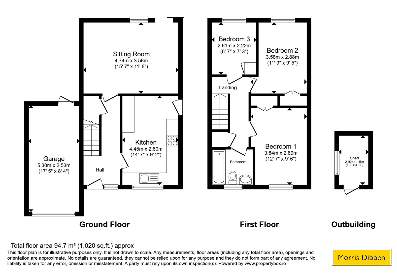 12, Balmoral Close, Hampshire floorplan