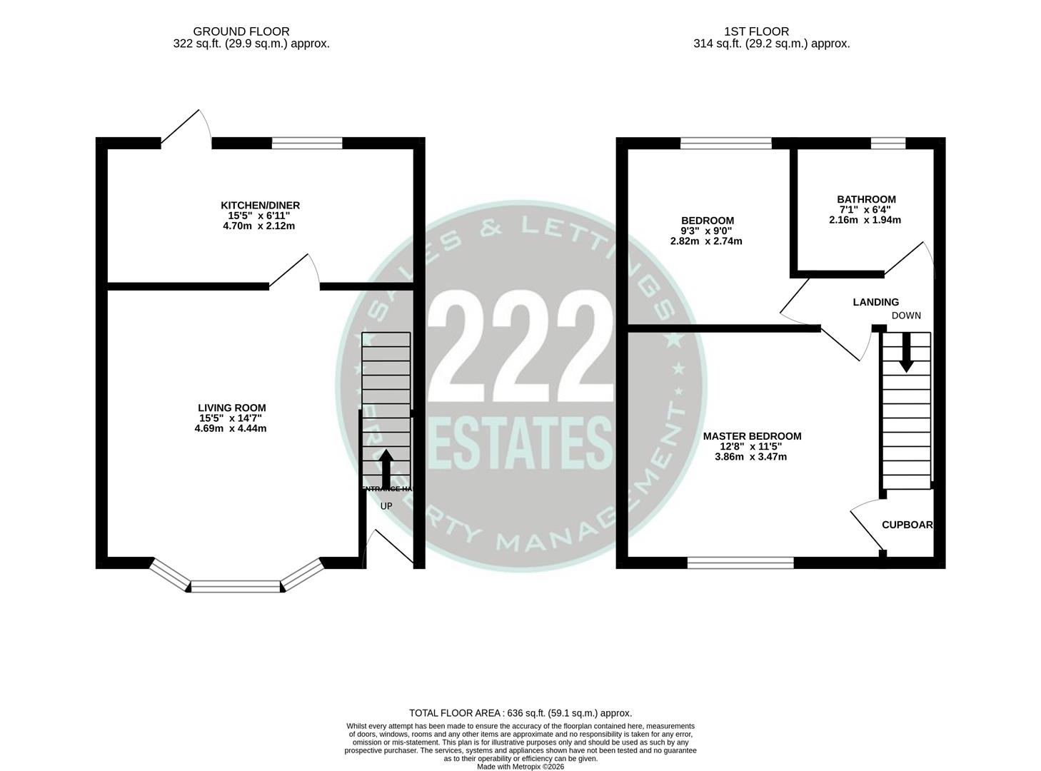 13, West Avenue, Warrington floorplan