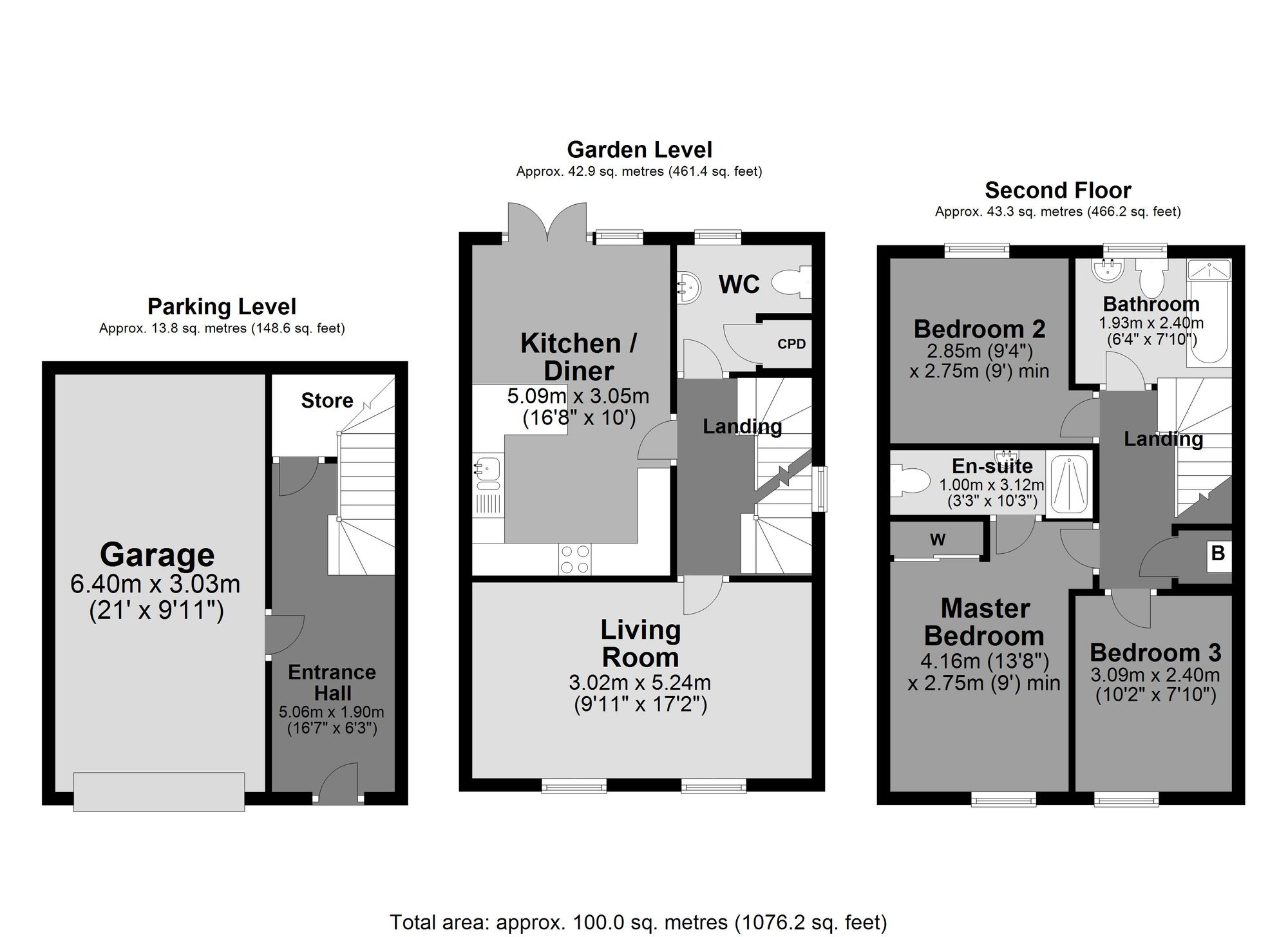 Molyneux Drive, Crediton EX17, 3 bedroom end terrace house for sale