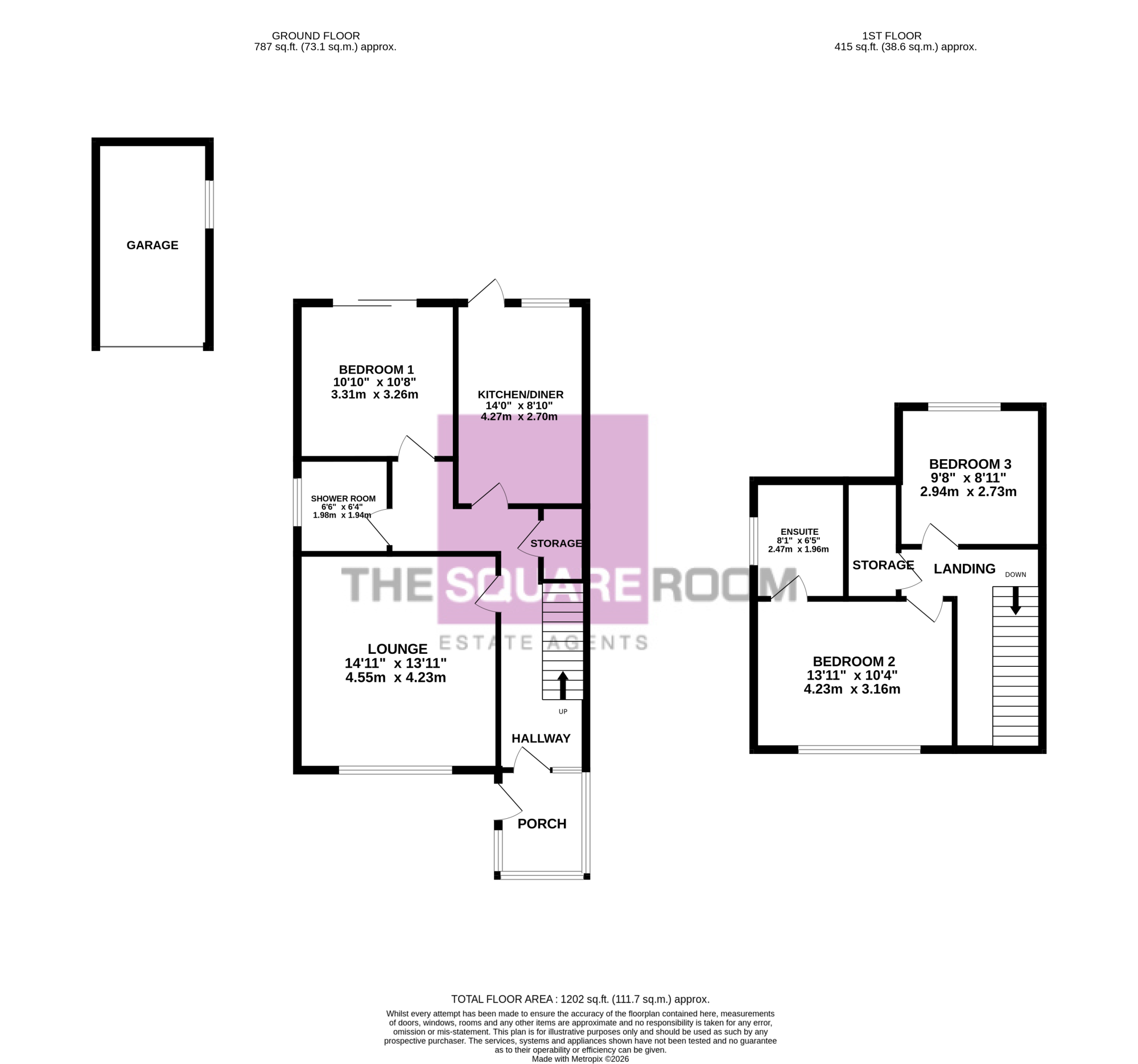 31, Sandy Lane, Preesall floorplan