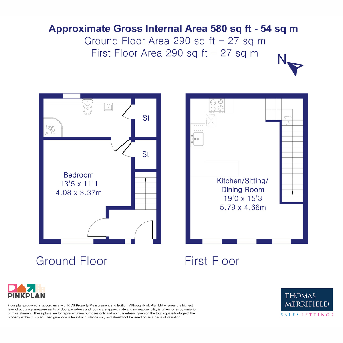 18, Lakesmere Close, Kidlington floorplan
