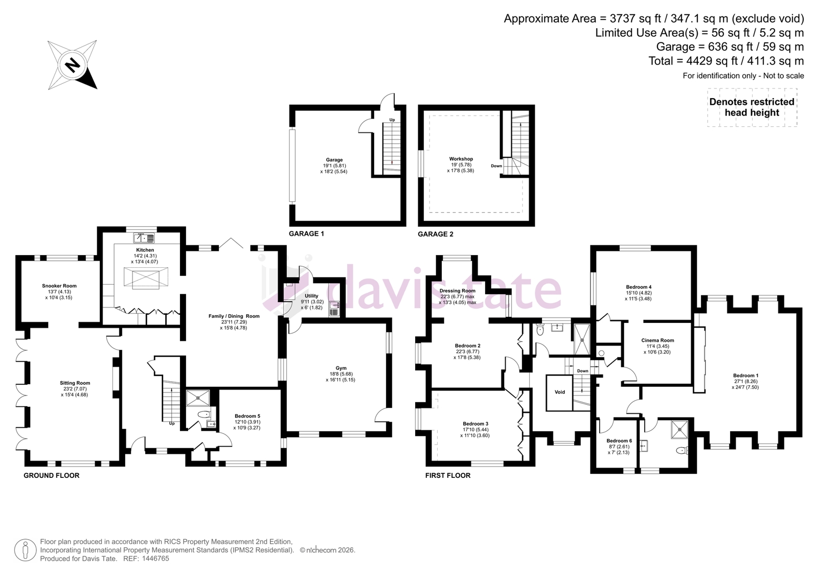 Melody House, 198, Greys Road, Oxfordshire floorplan