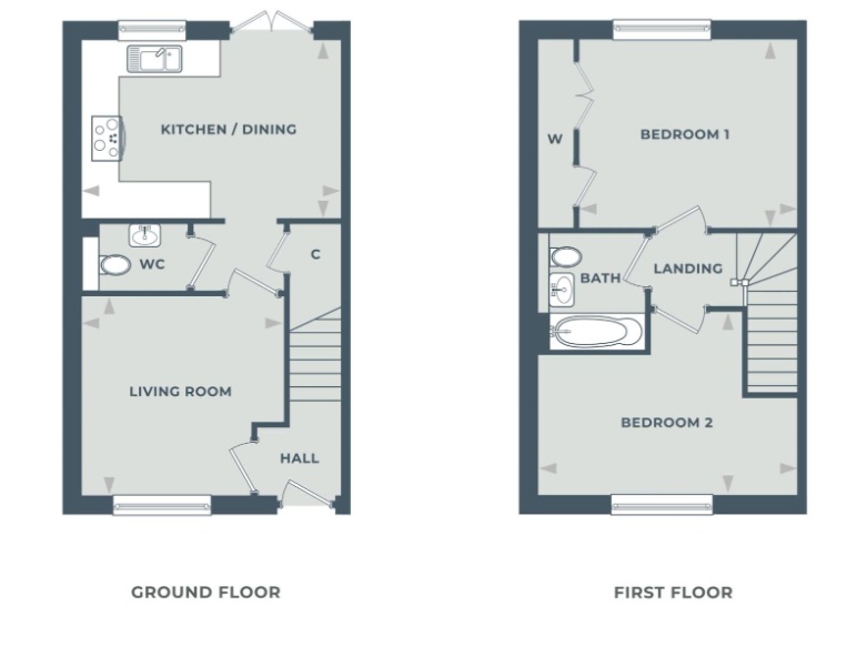 Plot 396, Bexhill-On-Sea floorplan