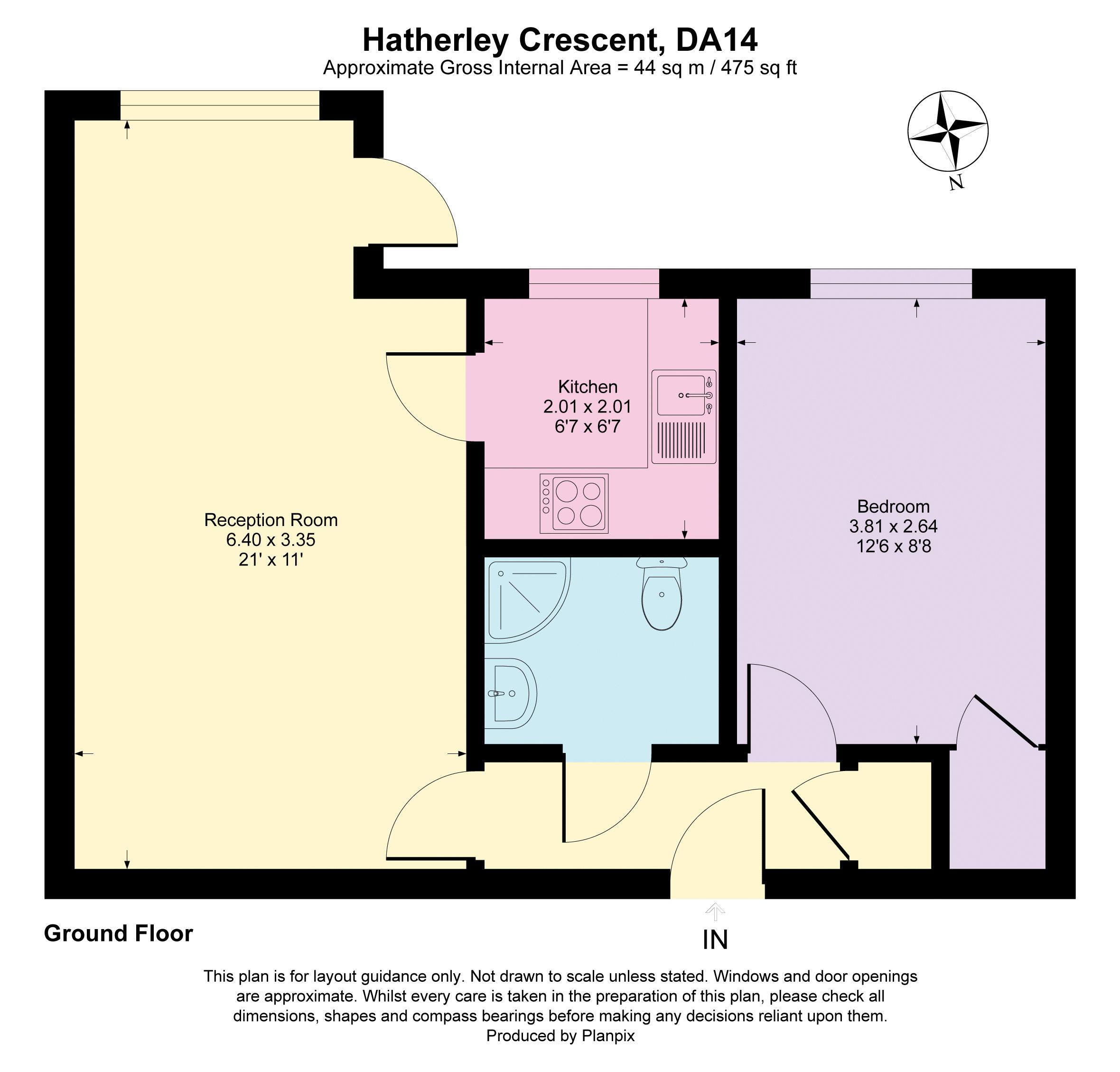 1 bed flat for sale in Tudor Court, Sidcup DA14 65142547 Zoopla