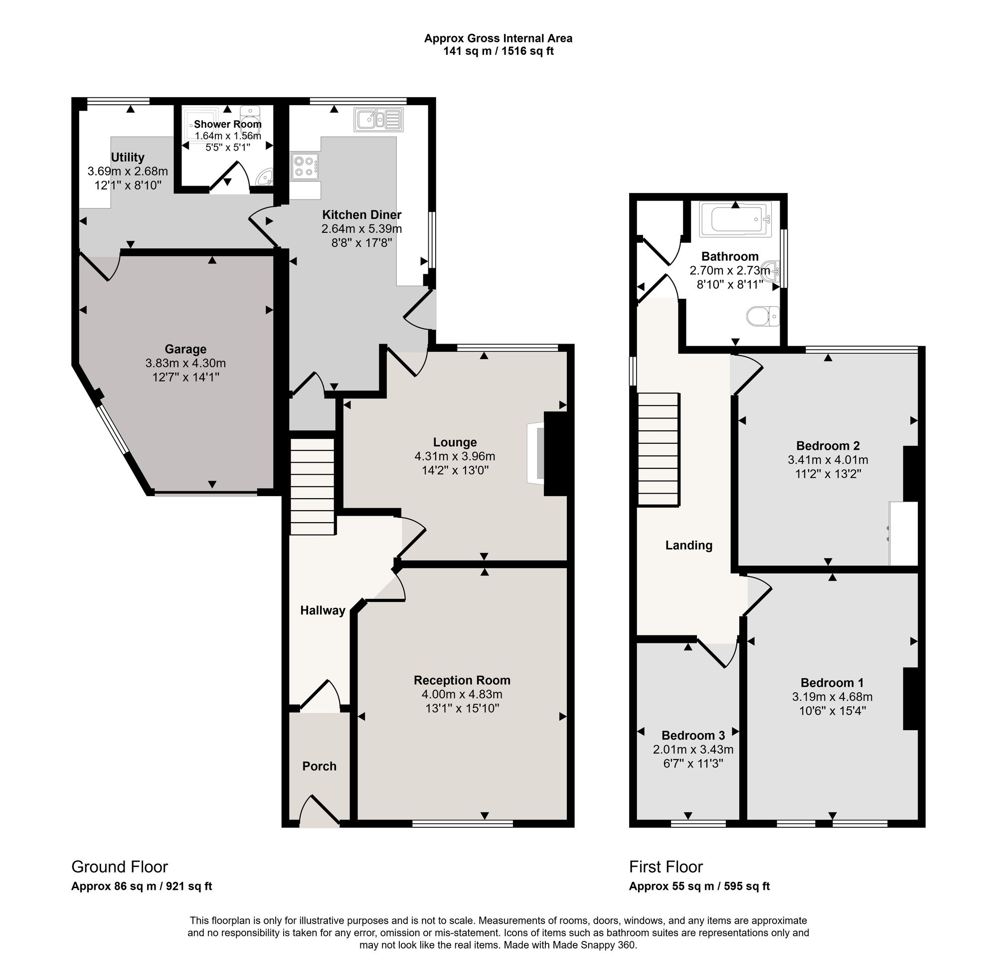 104 Glazebrook Lane, Warrington floorplan