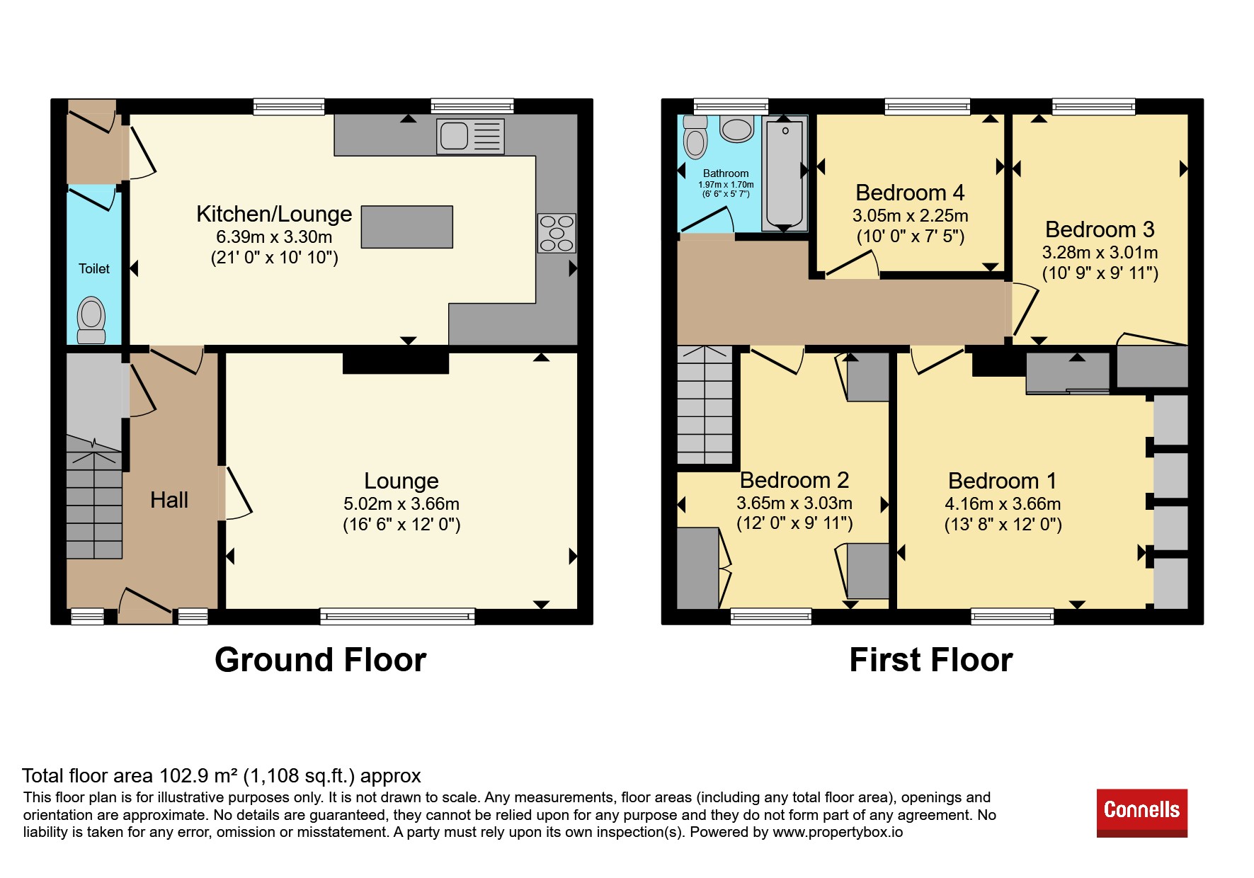 74, Melrose Avenue, Plymouth floorplan