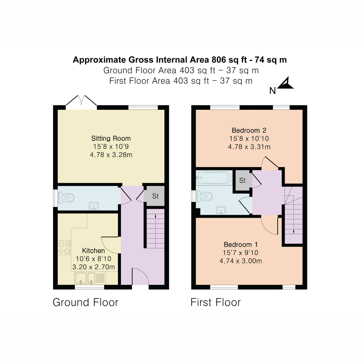 28, Little Martins, Wallingford floorplan