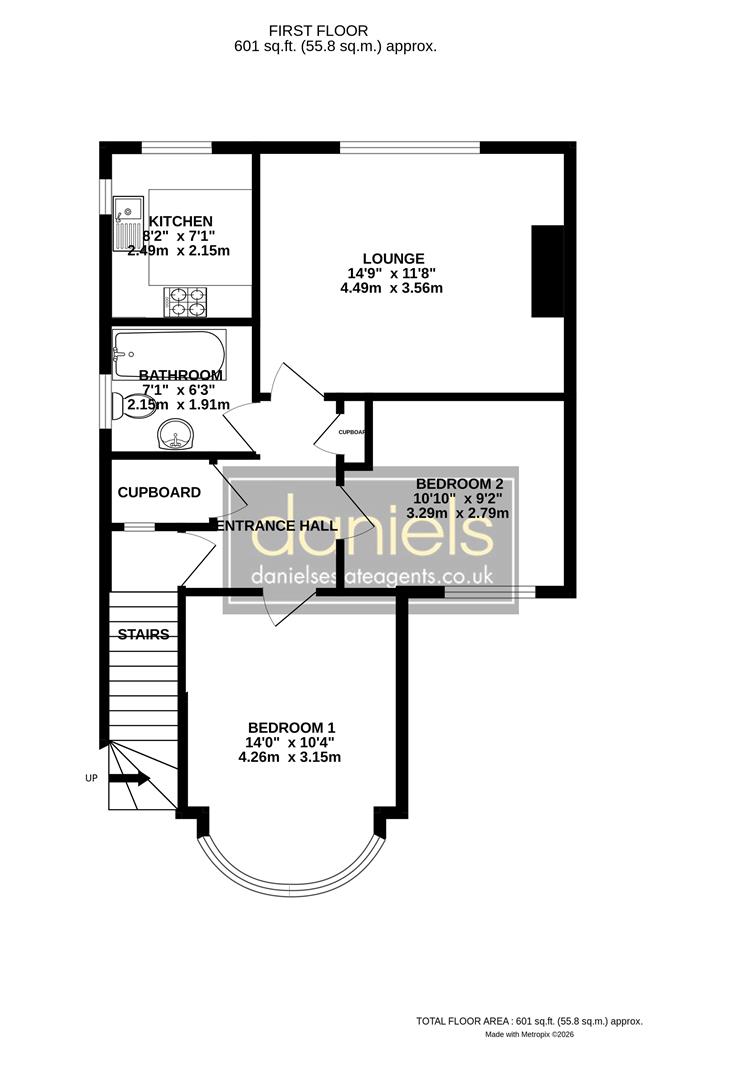 34, Fernwood Avenue, Middlesex floorplan