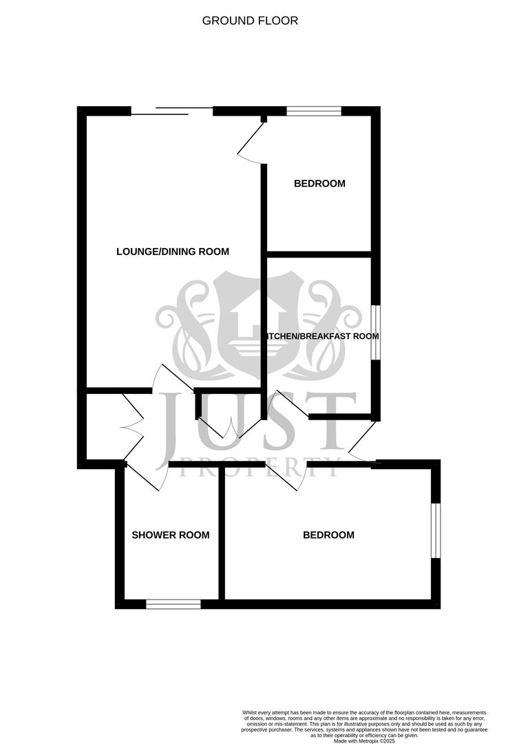 Flat 4, The Moorings, 71 The Bourne,  Old Town, Hastings floorplan