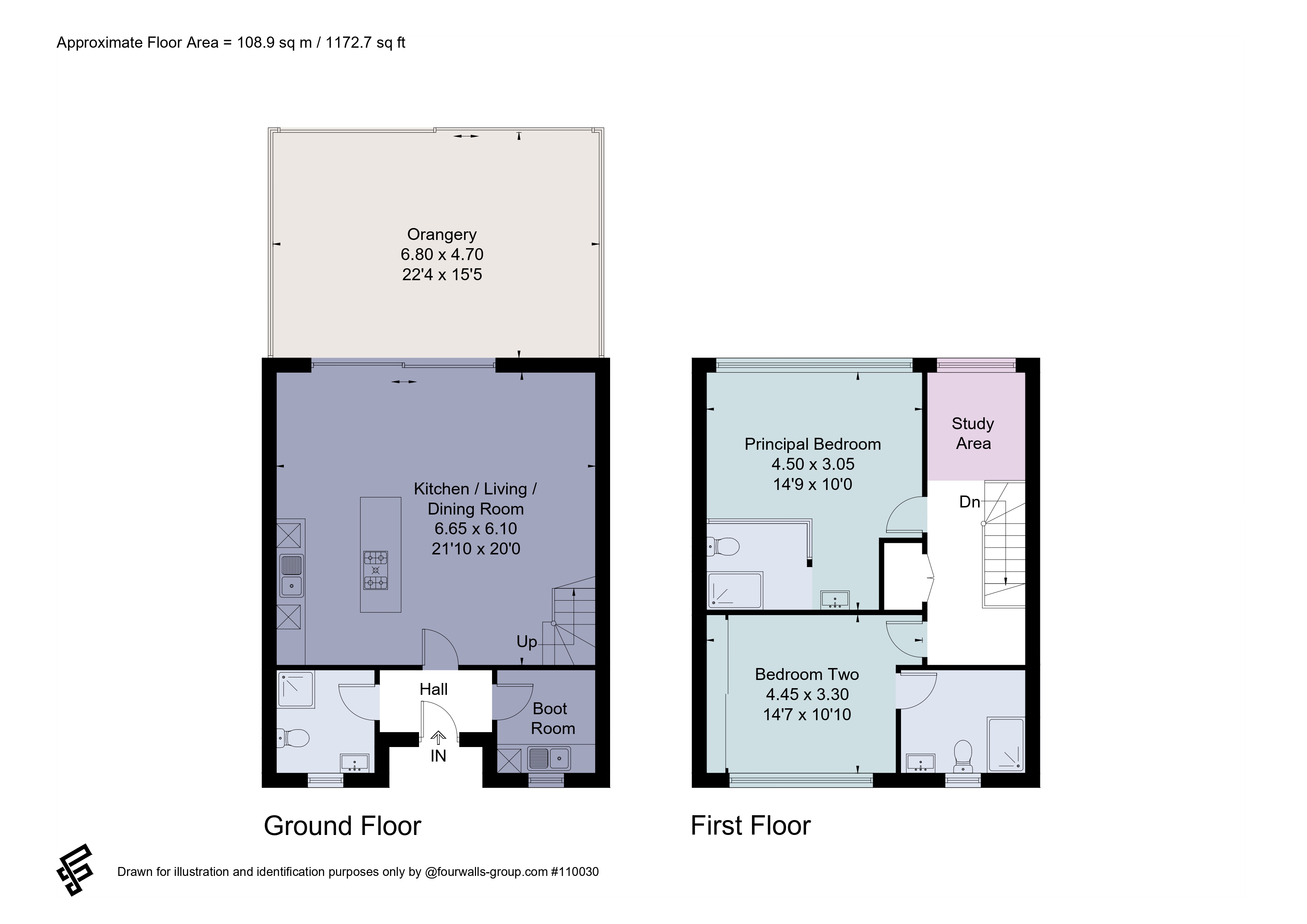 4 Kingston Barns,, Bourn Road, Cambridge floorplan