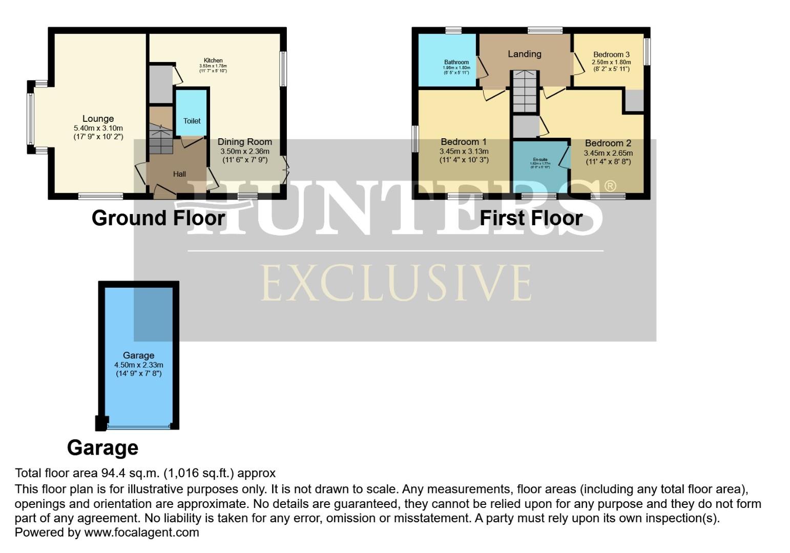 1, Goldfinch Drive, Lichfield floorplan