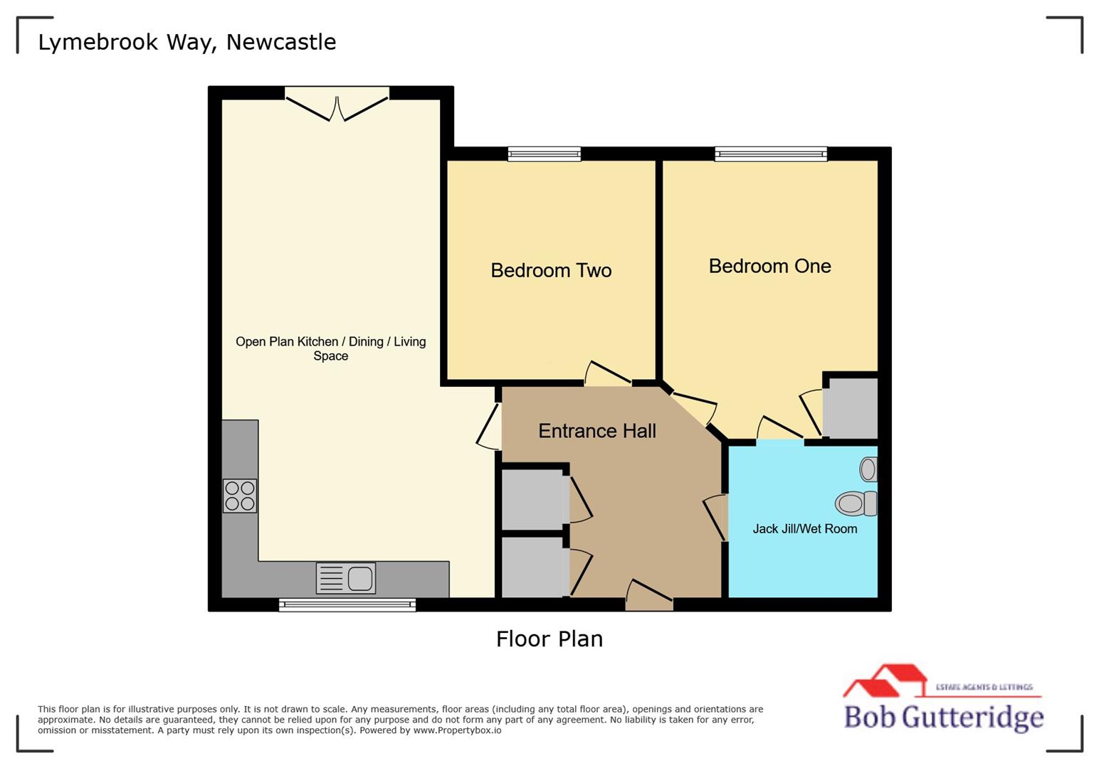 Apartment 7, Mill Rise Village, Lymebrook Way, Newcastle-under-Lyme floorplan