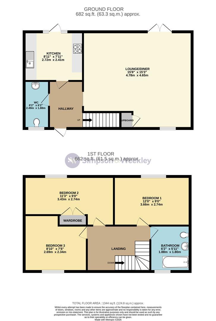37, Charles Street, Wellingborough floorplan