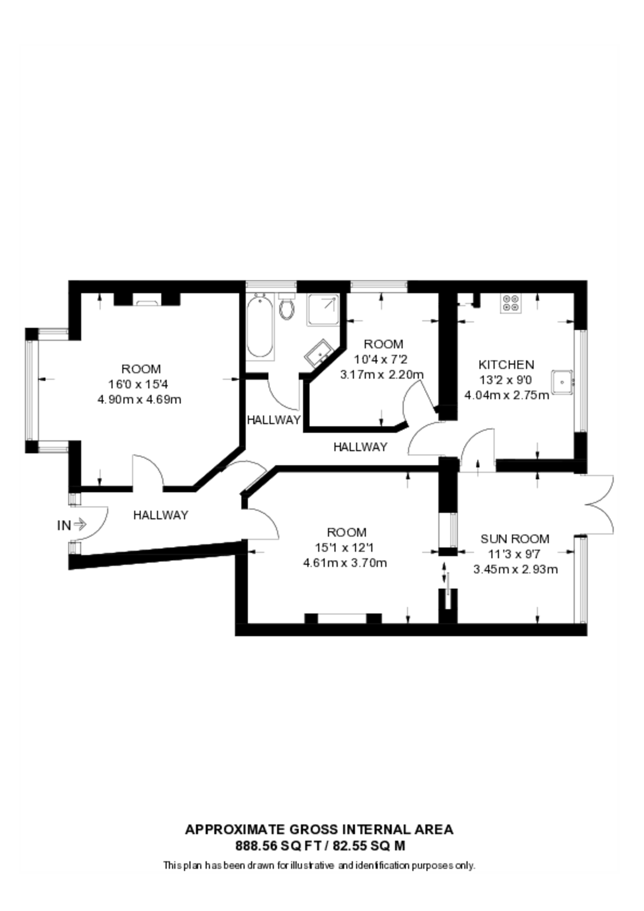 Radnor Road, Harrow floorplan