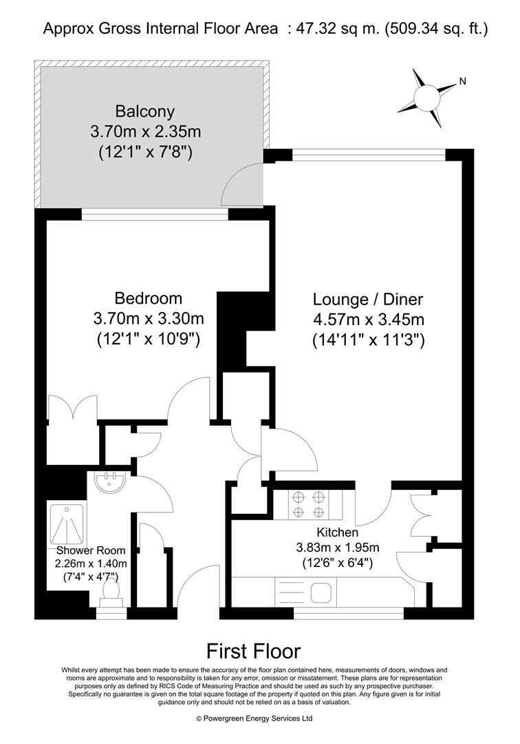 1 Bedrooms Flat for sale in Travic Road, Slough, Slough SL2