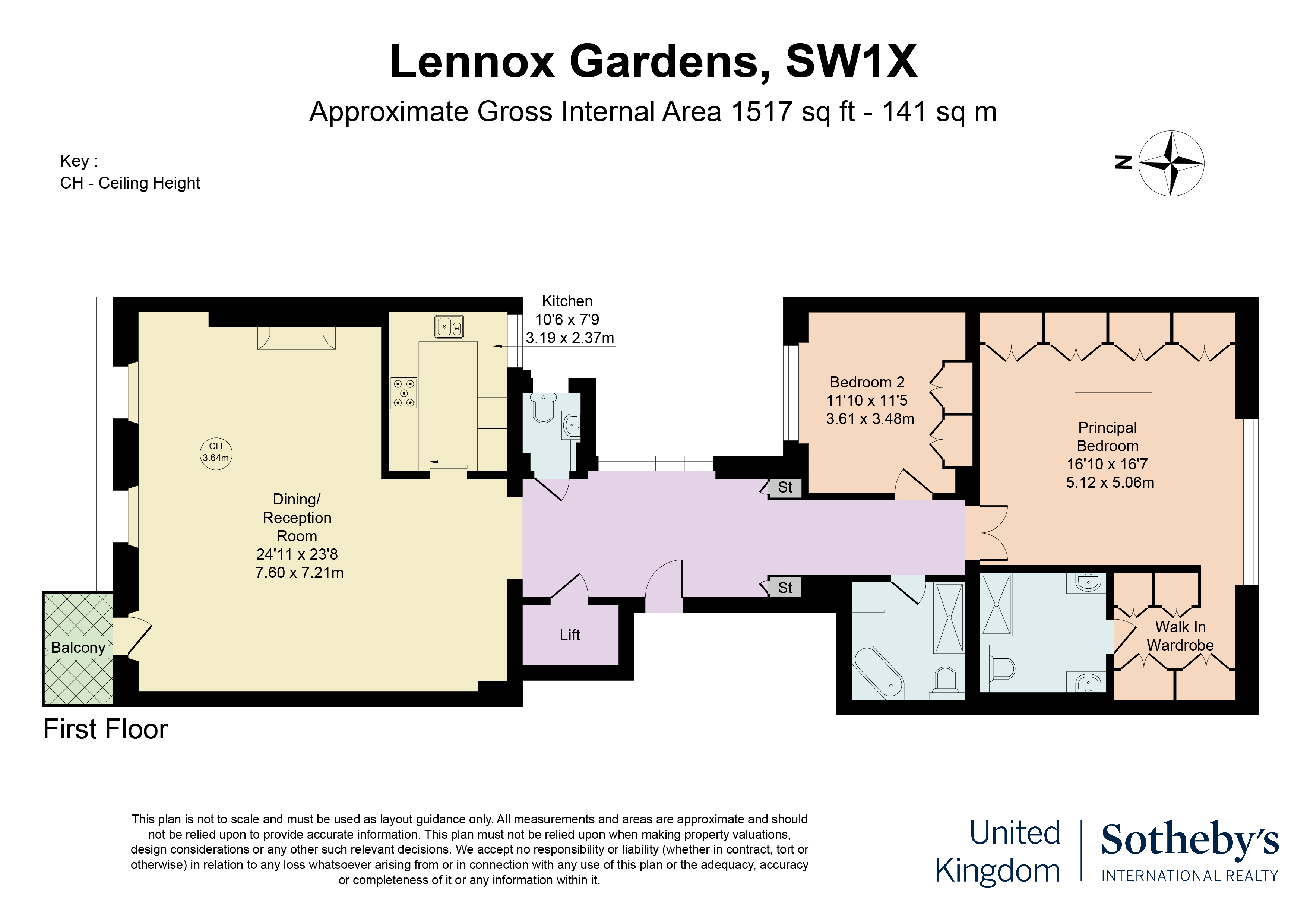 Lennox, Lennox Gardens, London floorplan