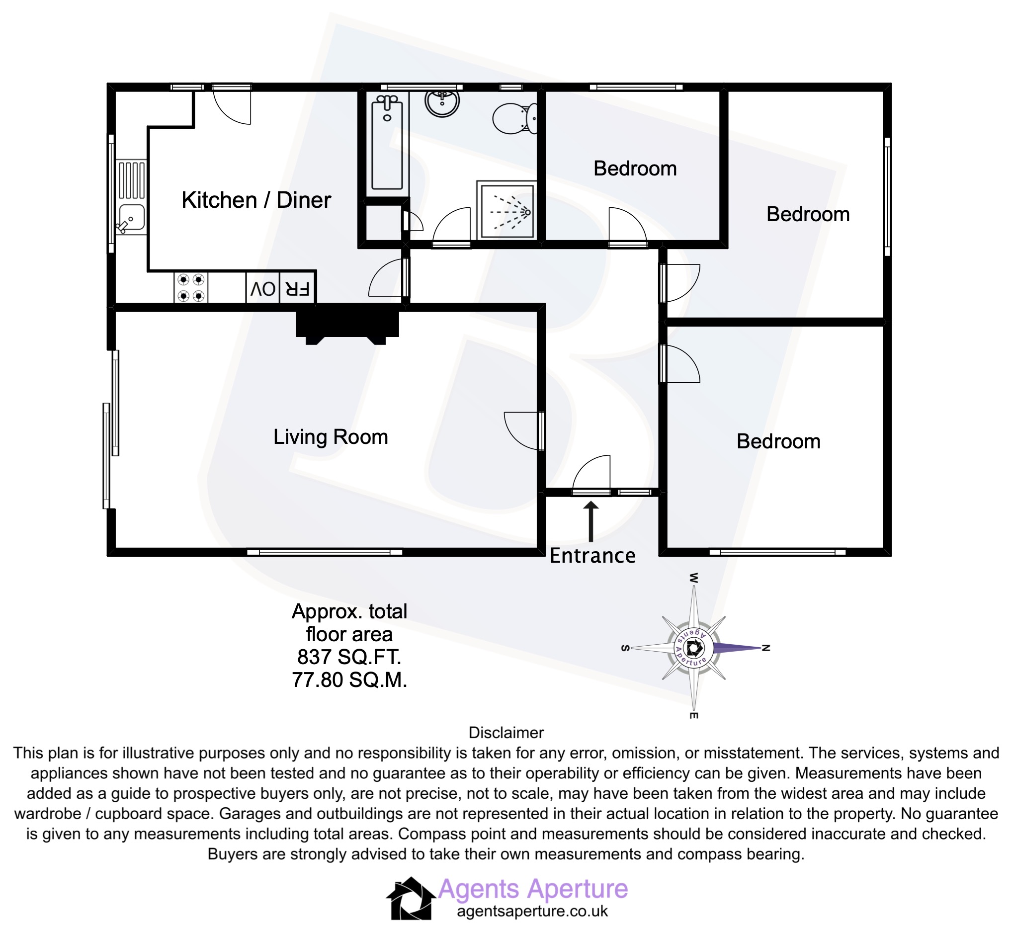 18, Athelstan Gardens, Wickford floorplan