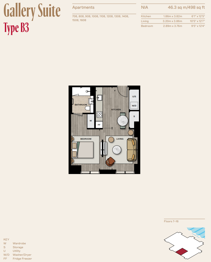 The Founding, SE16, The Founding, SE16, London floorplan