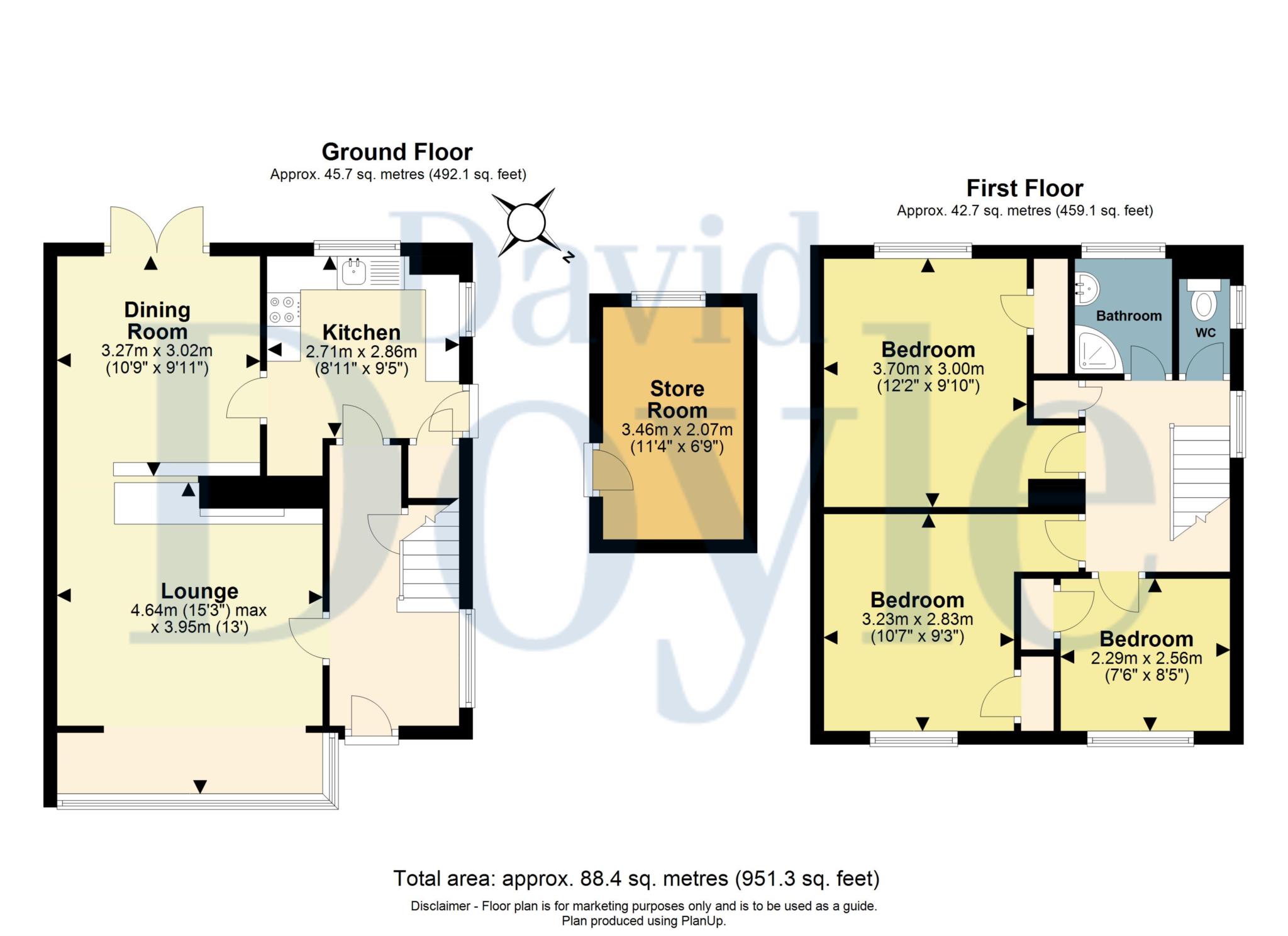 3 Bedrooms Semi-detached house for sale in Polehanger Lane, Hemel Hempstead HP1