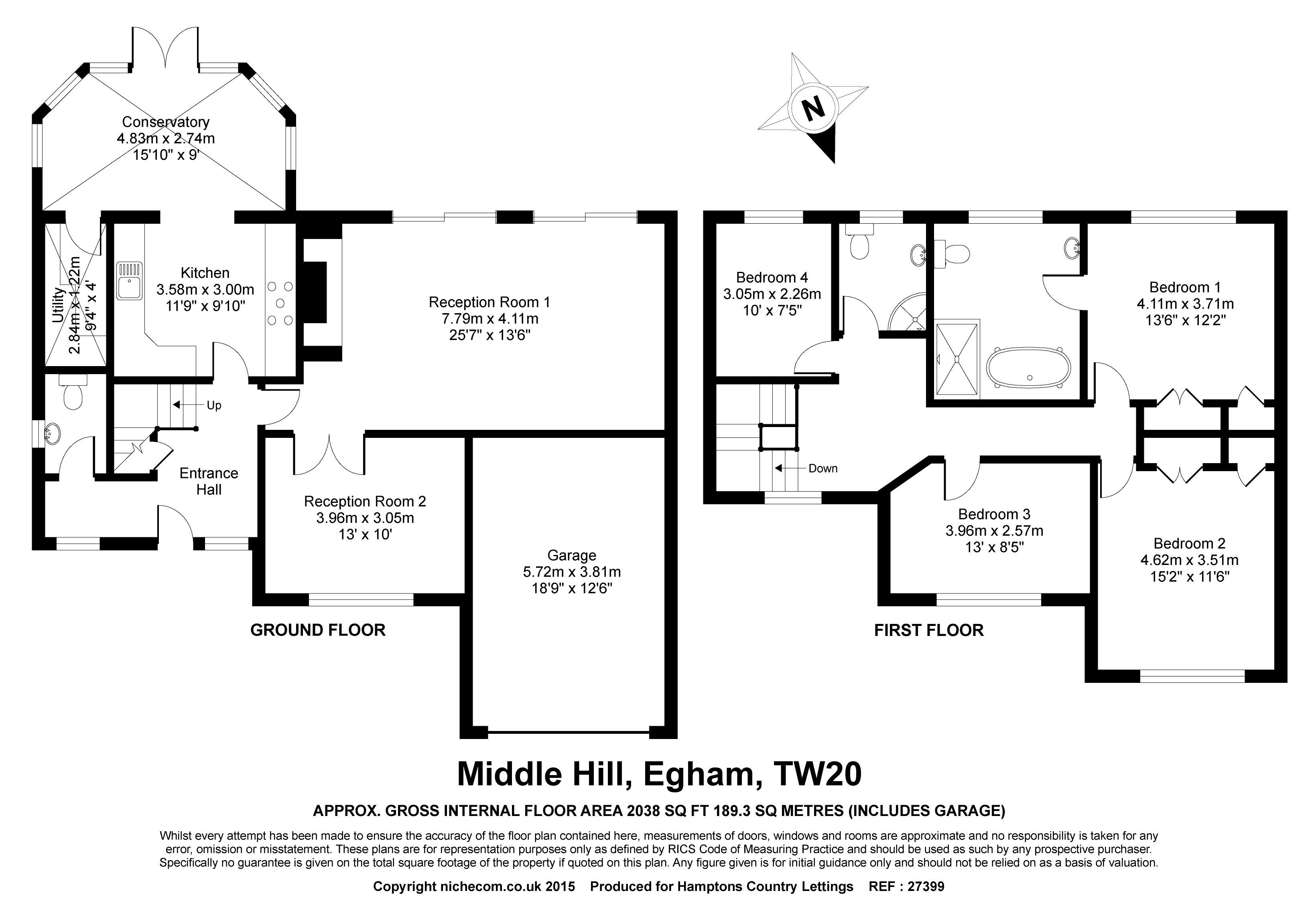 4 Bedrooms Detached house to rent in Middle Hill, Englefield Green, Egham TW20