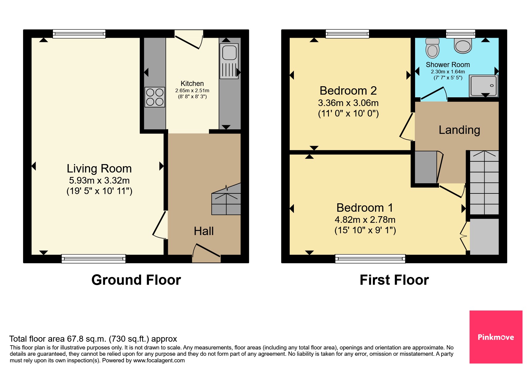 58, Waun Road, Cwmbran floorplan