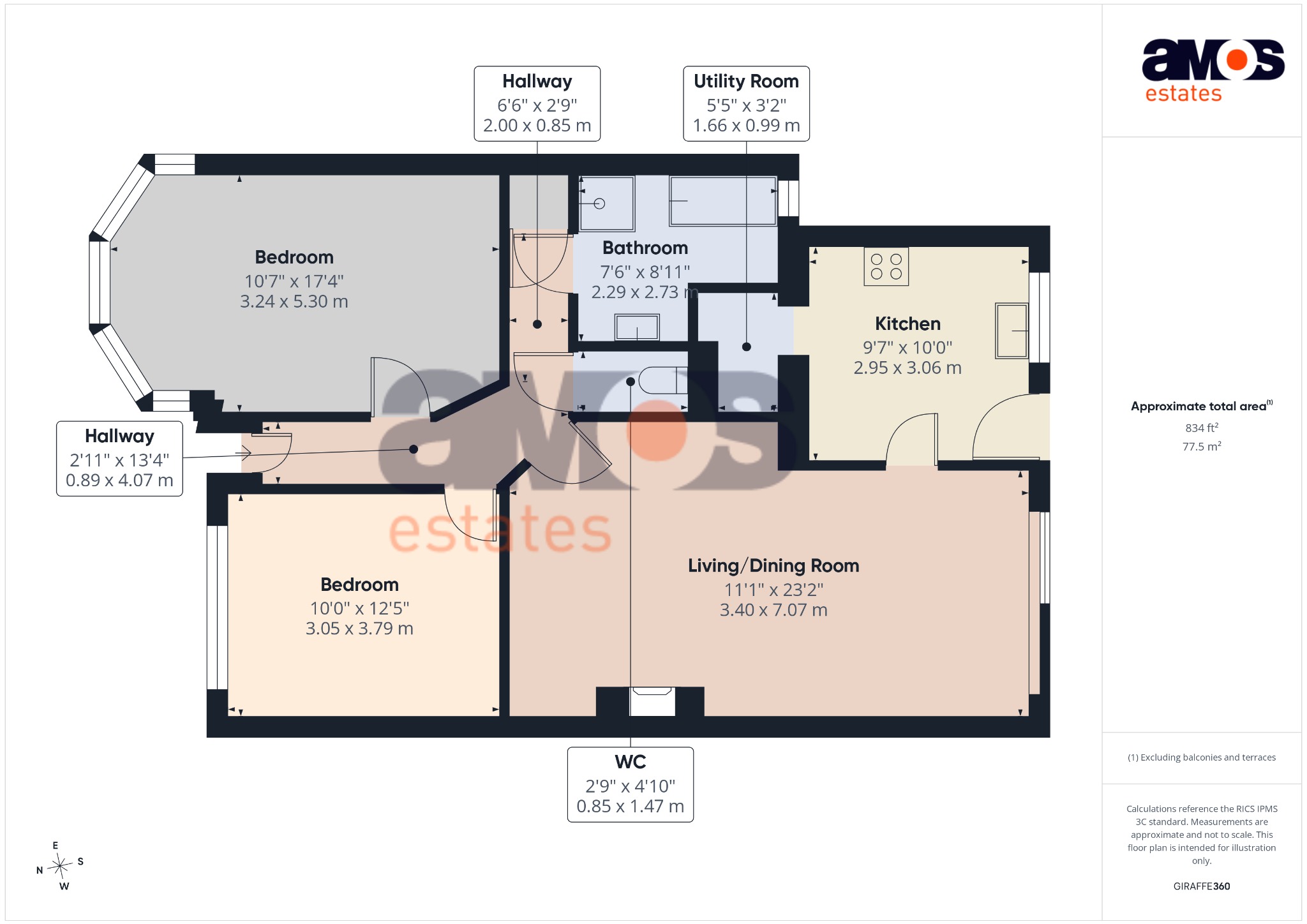 24 Broad Walk, Hockley, Essex floorplan