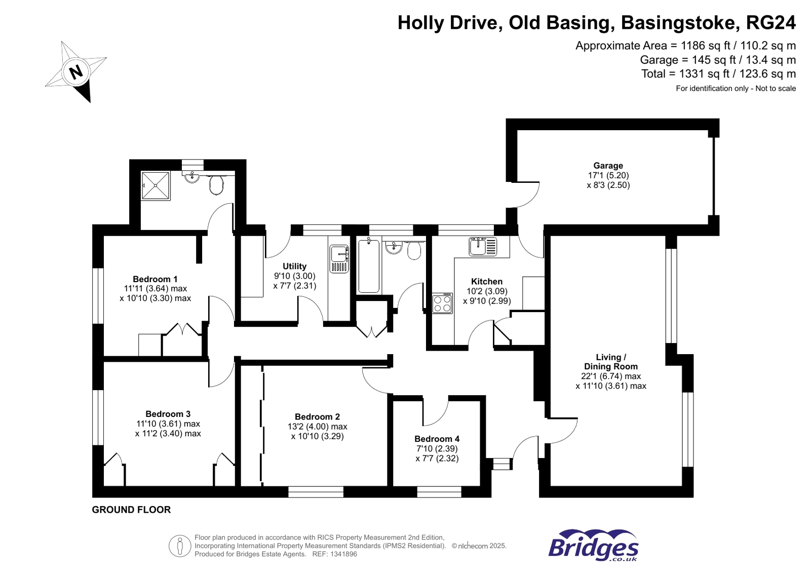 11, Holly Drive, Basingstoke floorplan