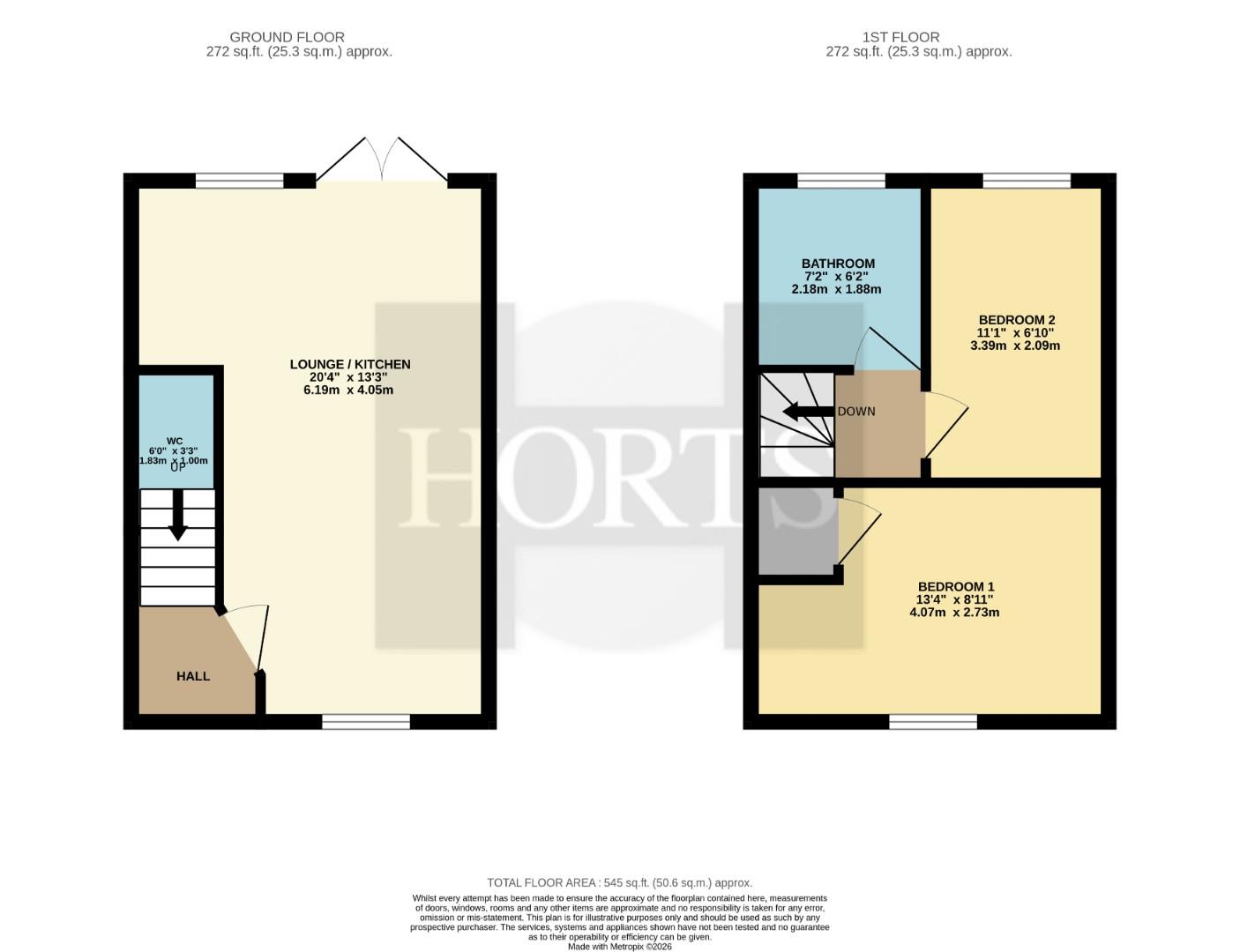 95, Hexham Street, Towcester floorplan