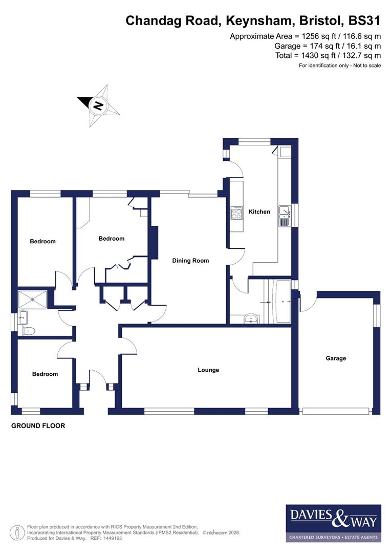 15, Chandag Road, Bristol floorplan