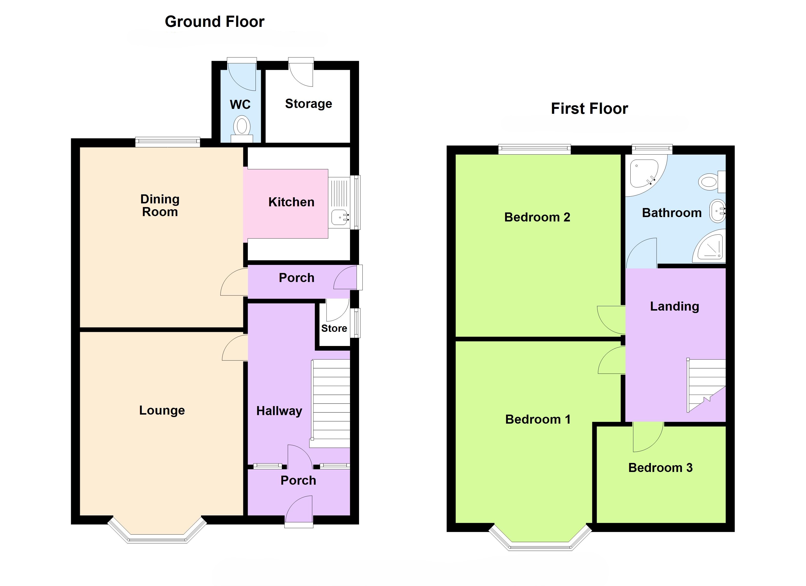 Brooklands,, Templeton, Pembrokeshire floorplan