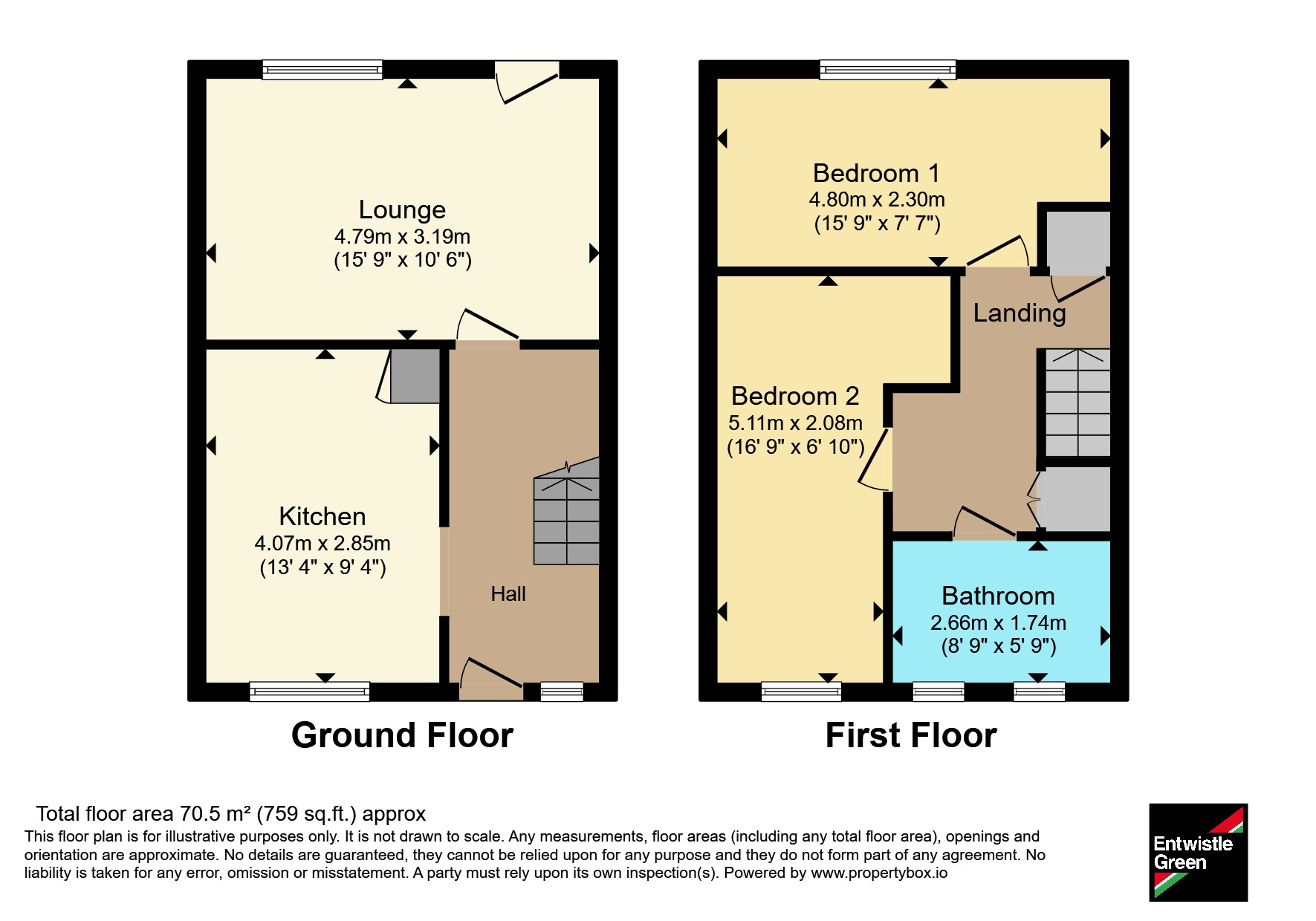 48, Deepdale, Cheshire floorplan
