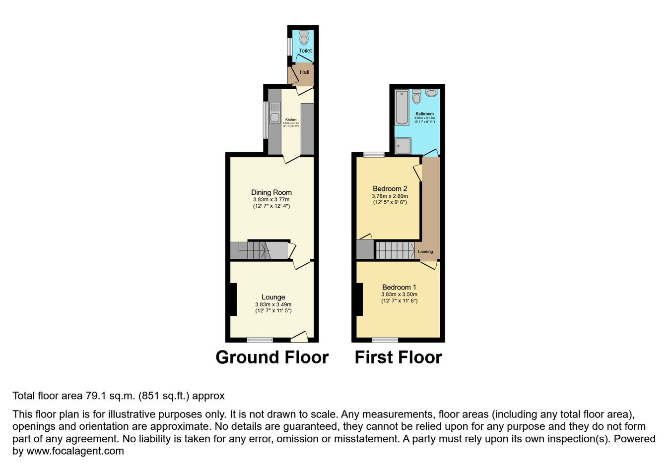 49, Woodshutts Street, Stoke-on-Trent floorplan
