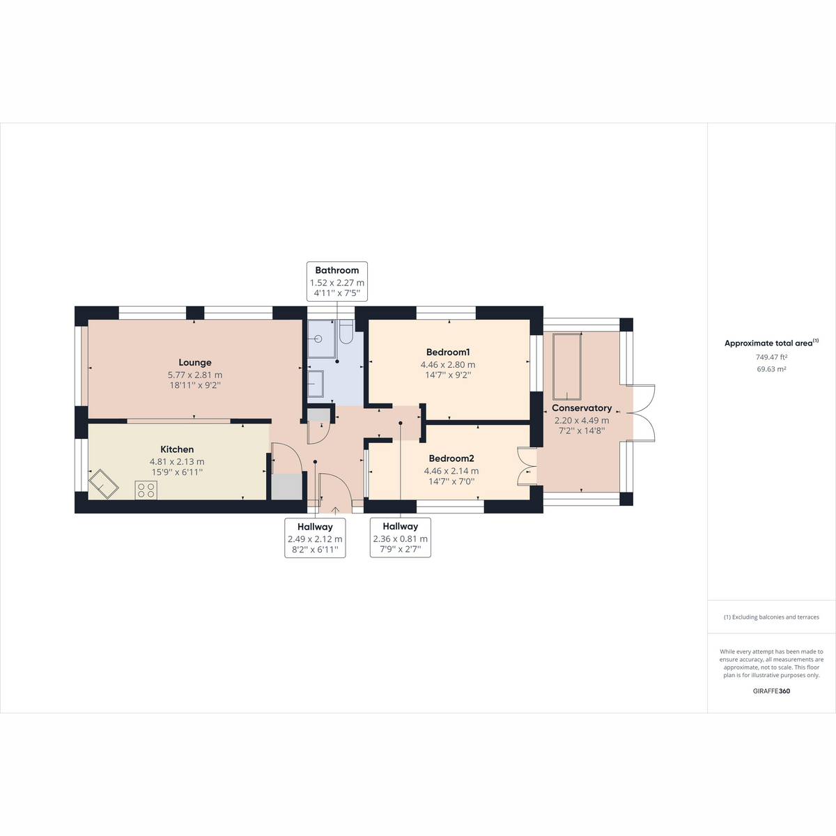 51, Tantelen Road, Canvey Island floorplan