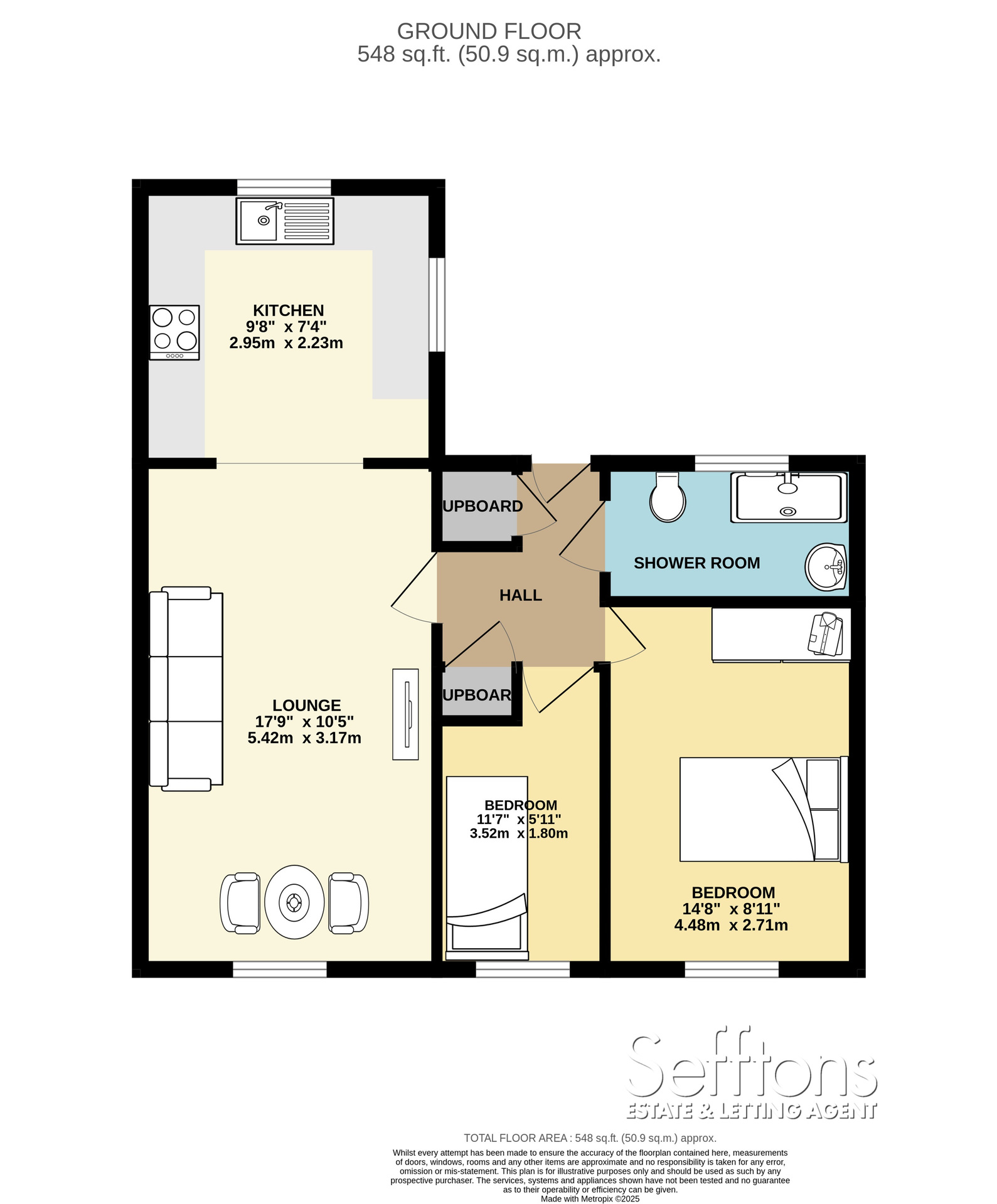 2 Churchfield Green, Norwich floorplan