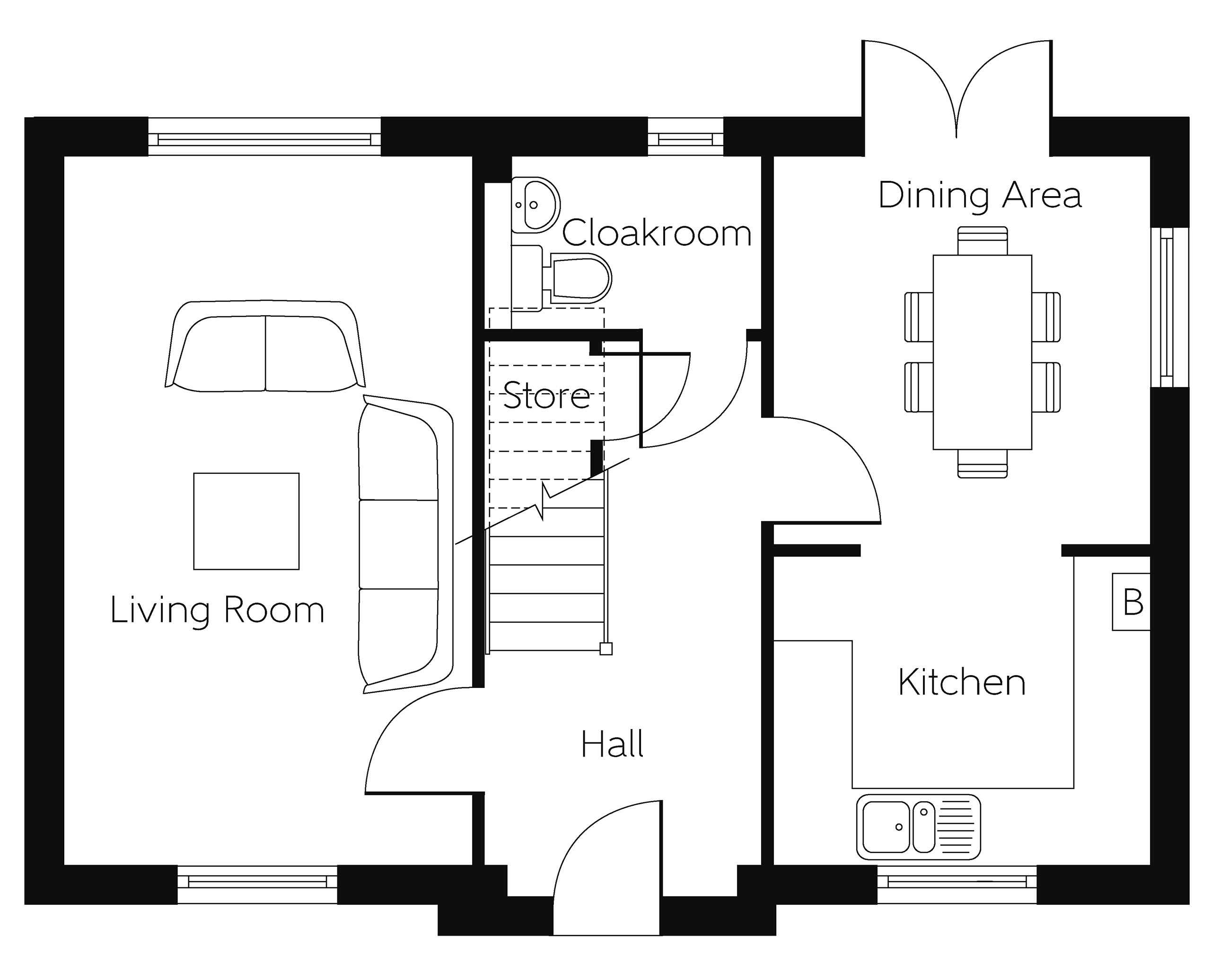 3 Bedrooms Detached house for sale in Off Boghall Road, Carluke ML8