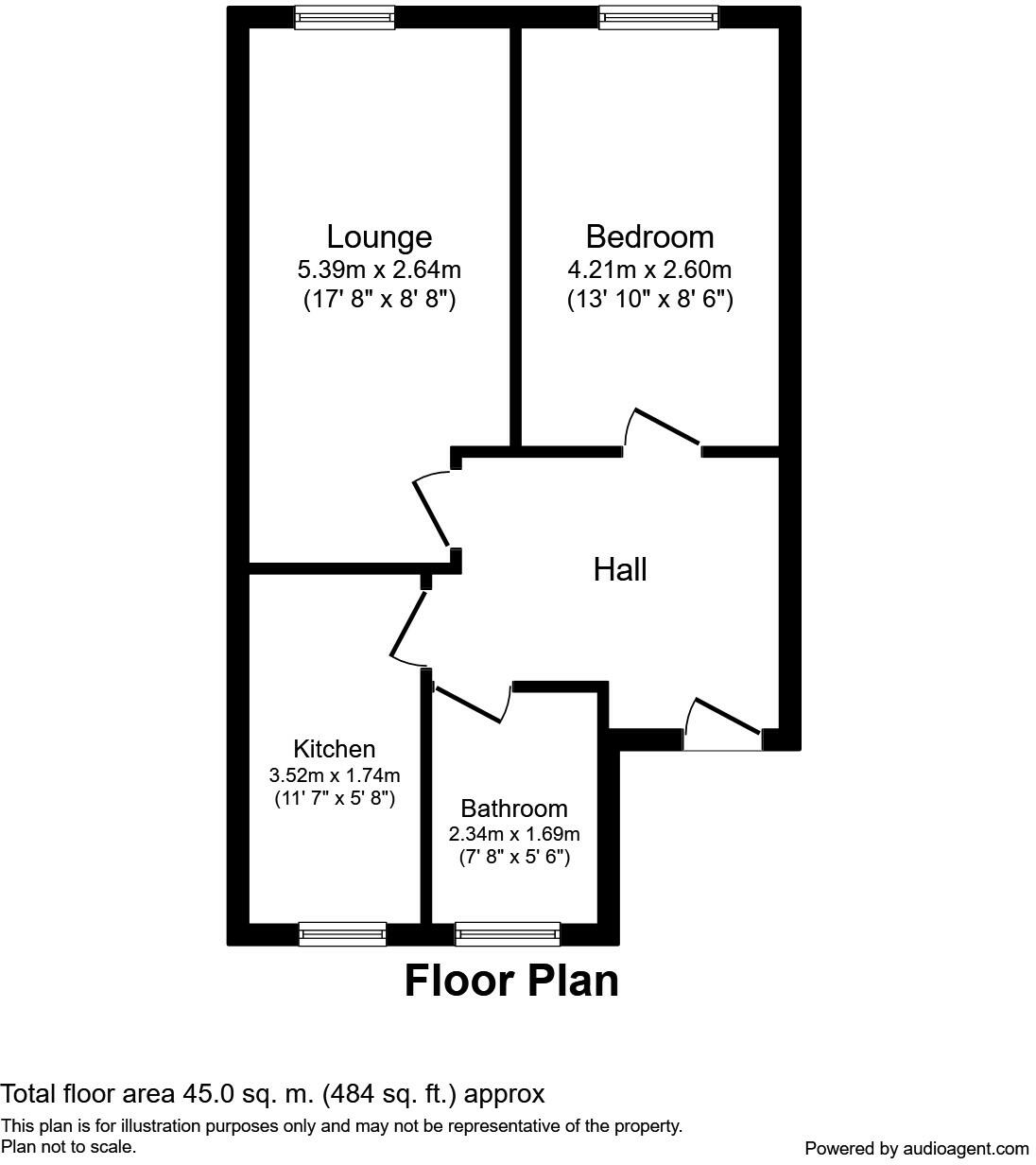 7 Richmond House,, St. Andrews Square, Staffordshire floorplan