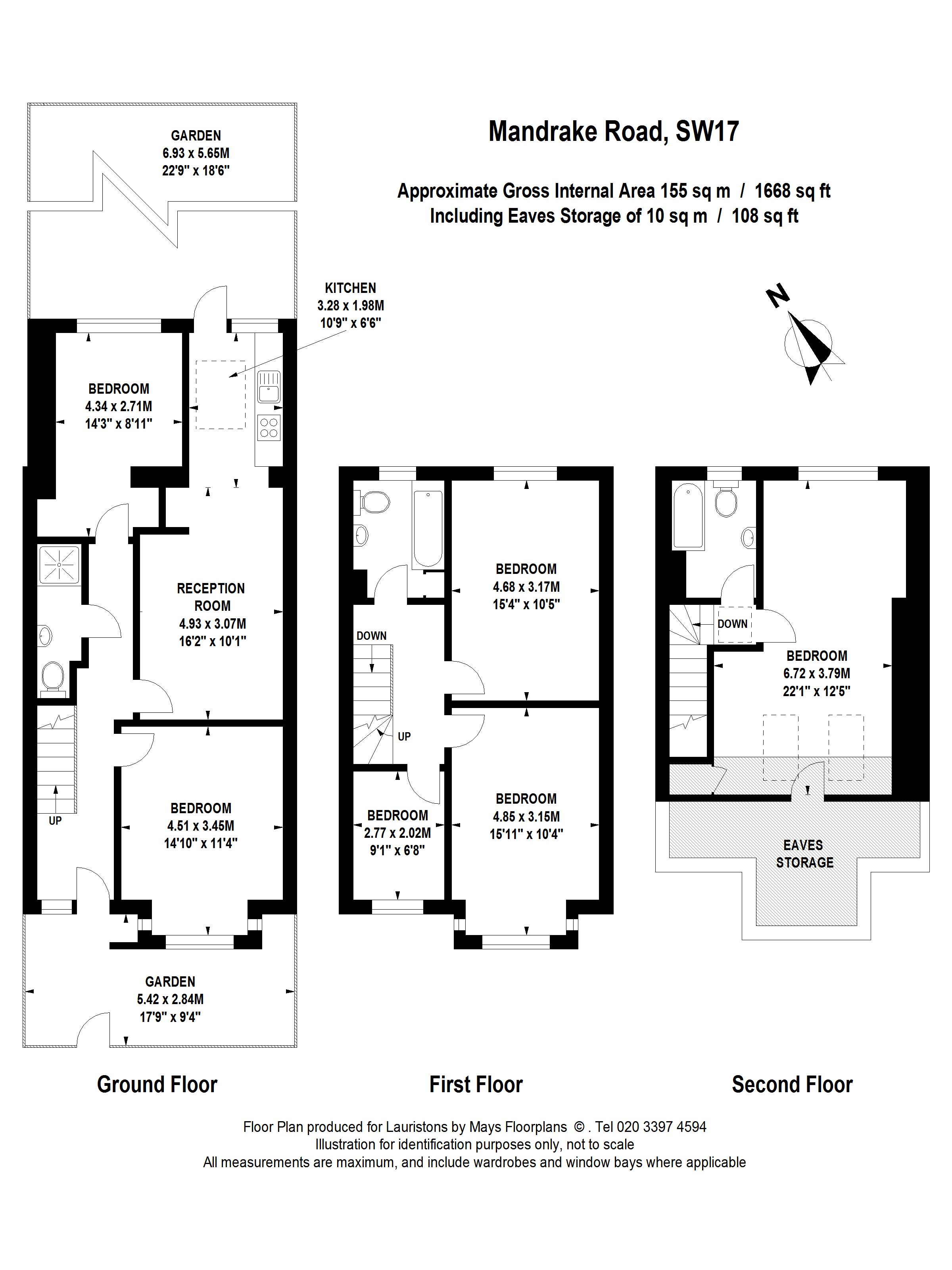 6 Bedrooms  to rent in Mandrake Road, Tooting Bec SW17