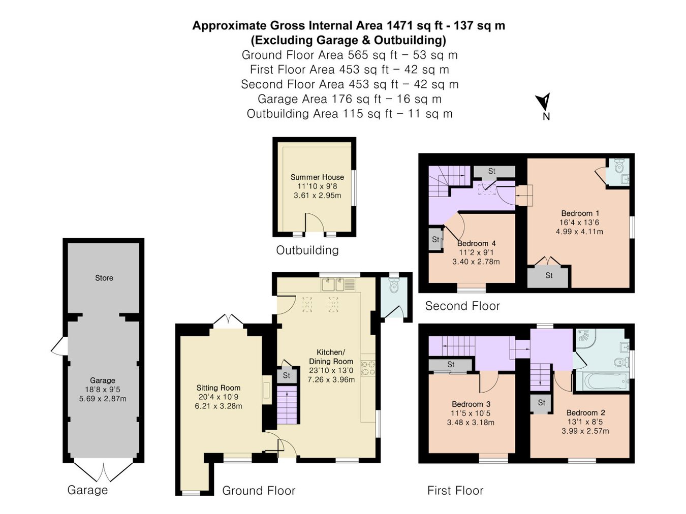 Rose Cottage, Shortwood, Nailsworth floorplan