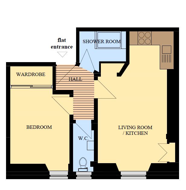 1 Bedrooms Flat to rent in Wardlaw Place, Gorgie, Edinburgh EH11